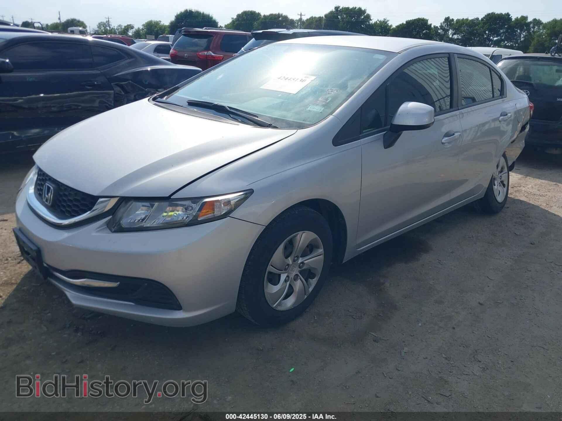 2013 HONDA CIVIC - VIN: 2HGFB2F56DH582353 - Фото 2