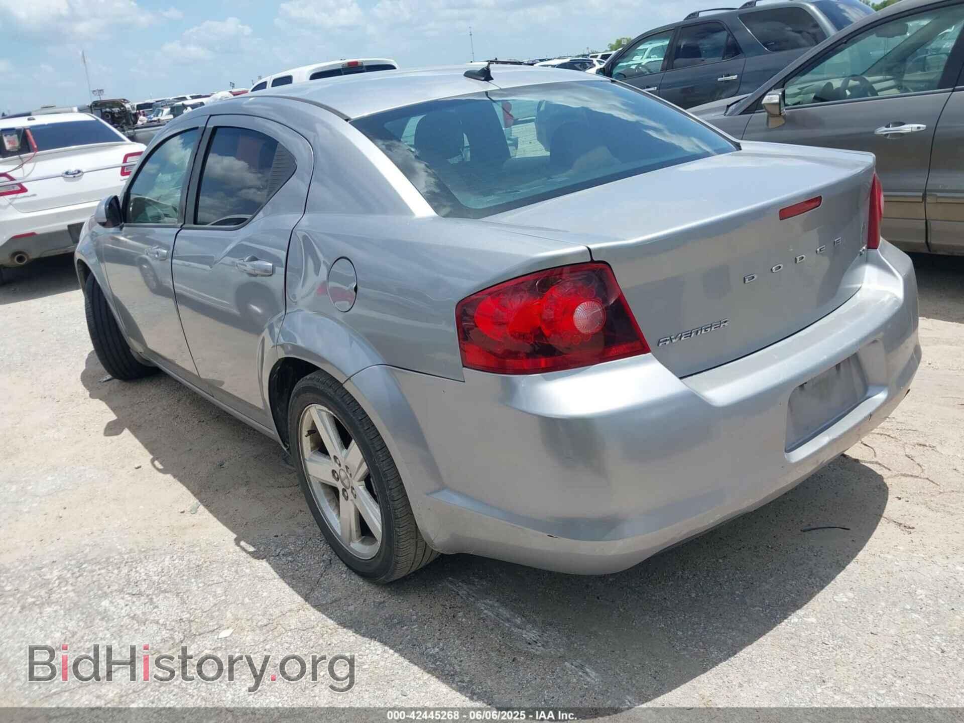 2013 DODGE AVENGER - VIN: 1C3CDZCB7DN740158 - Фото 3