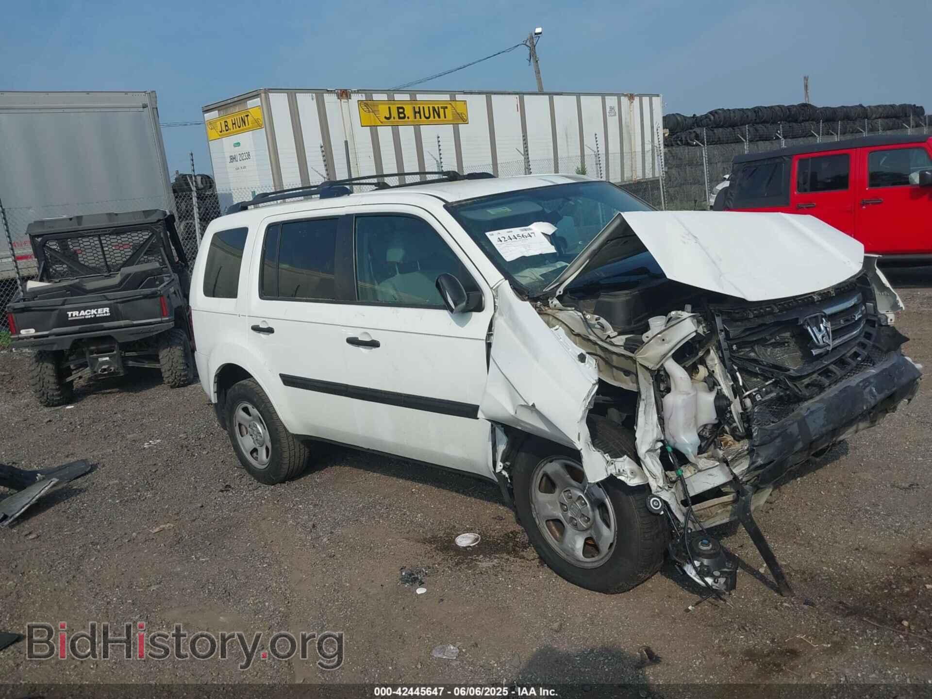 Фотография 5FNYF4H26EB049632 - HONDA PILOT 2014