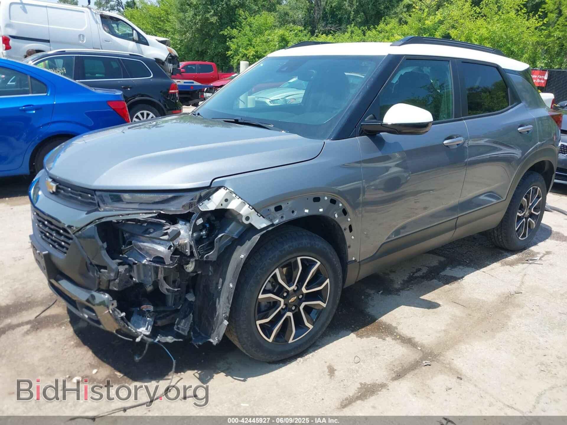 2021 CHEVROLET TRAILBLAZER - VIN: KL79MSSL8MB143283 - Фото 2