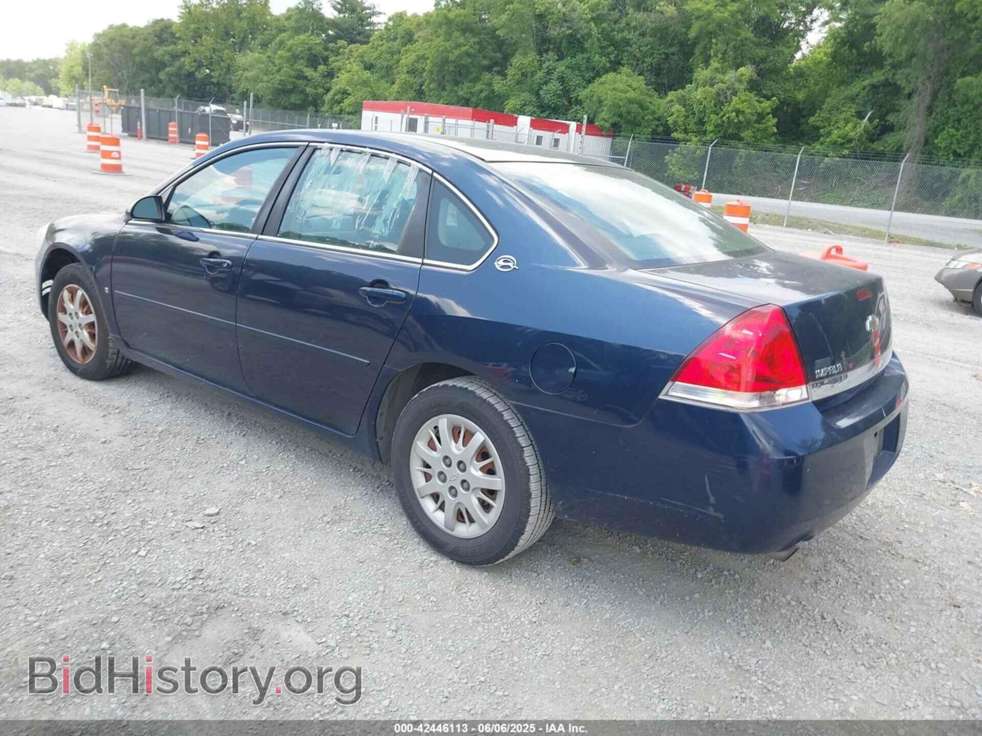 2007 CHEVROLET IMPALA - VIN: 2G1WS58R879383022 - Фото 3