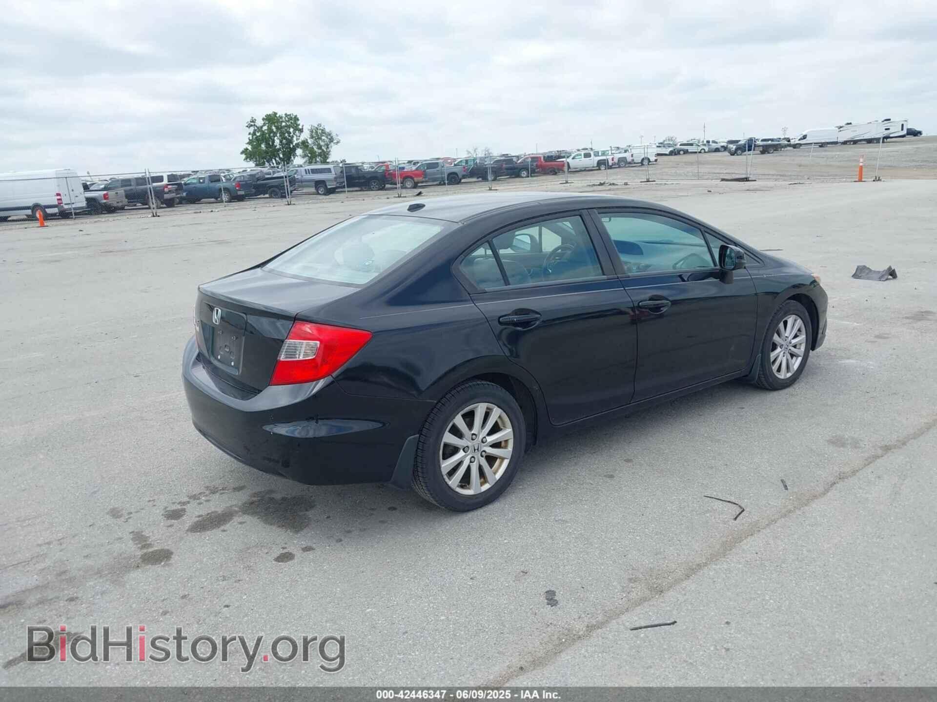 2012 HONDA CIVIC - VIN: 2HGFB2F99CH505395 - Фото 4