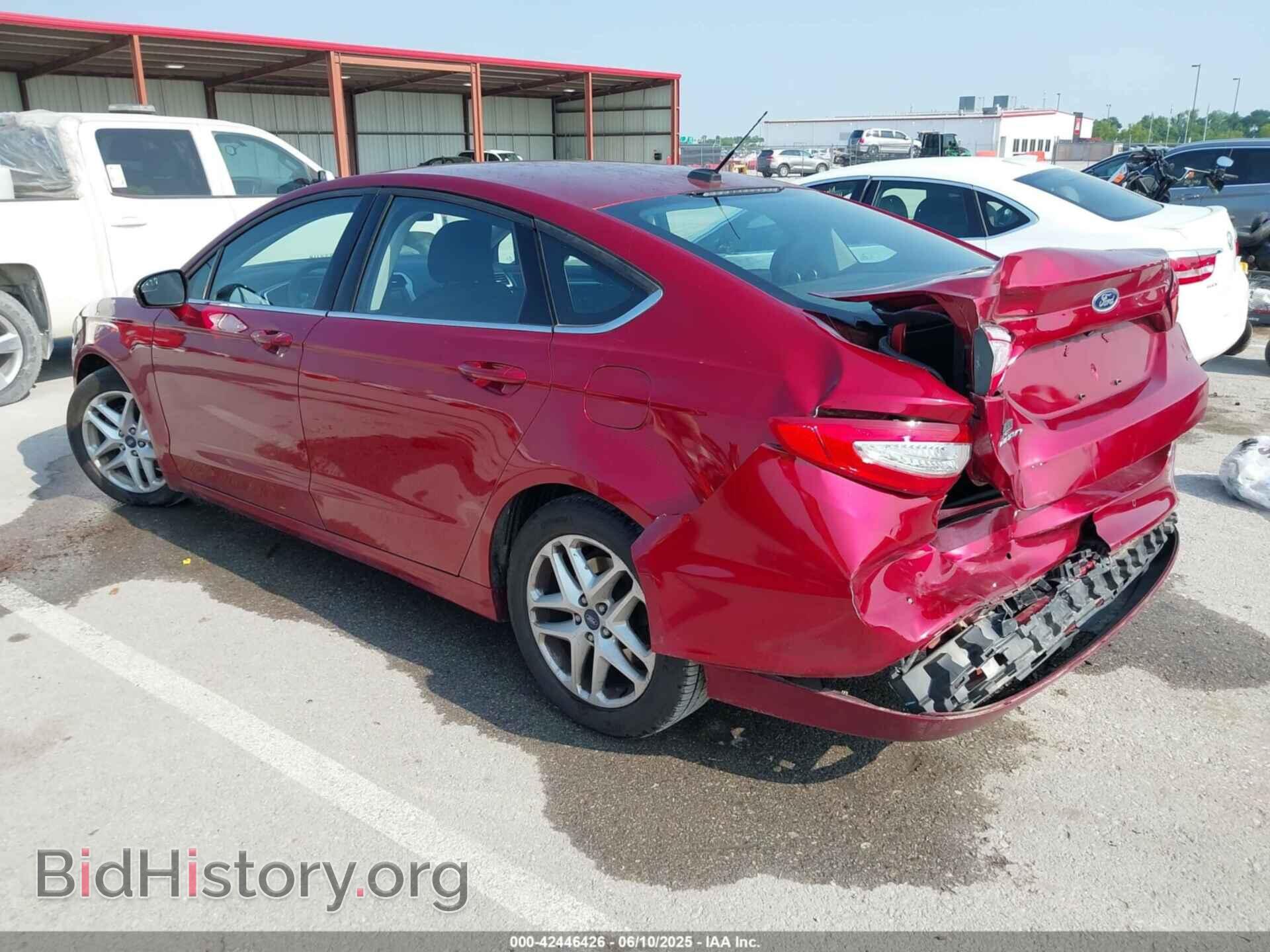 2016 FORD FUSION - VIN: 3FA6P0H78GR366439 - Фото 3