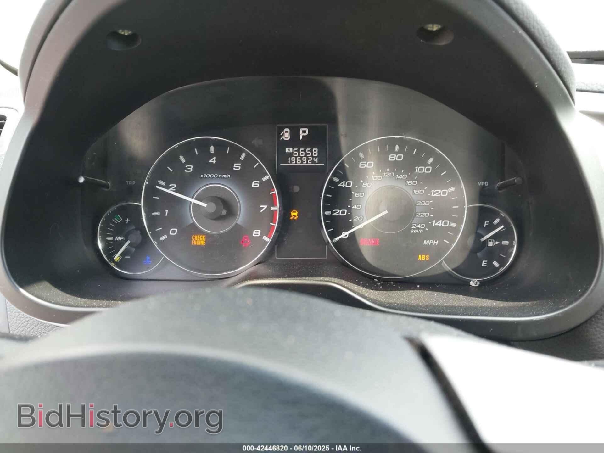 2010 SUBARU OUTBACK - VIN: 4S4BRBGC8A3312847 - Фото 7