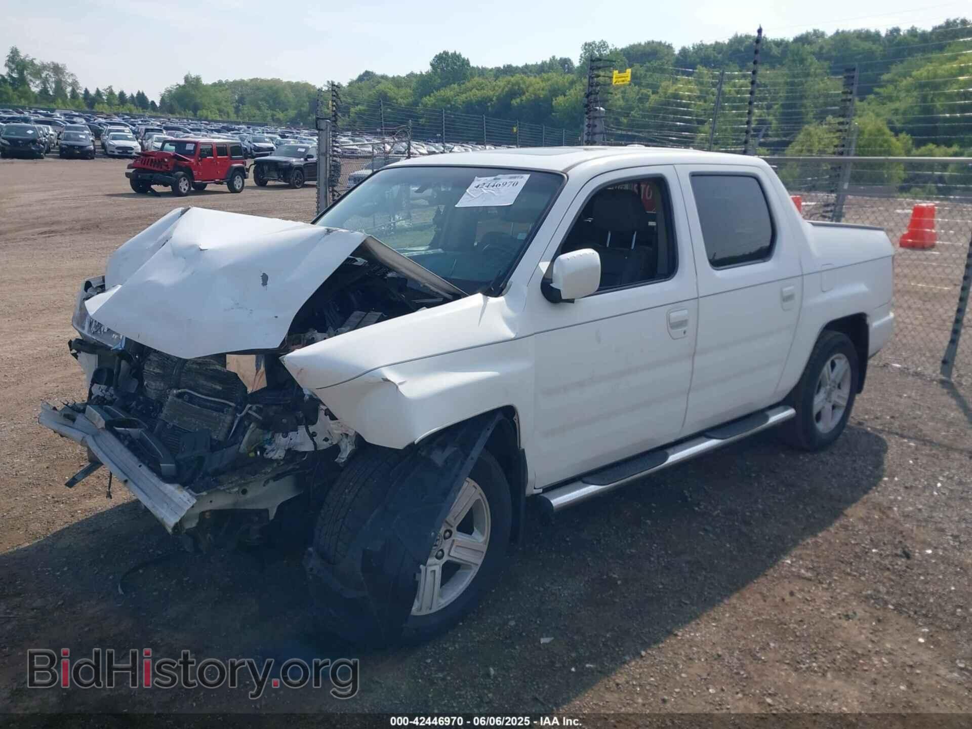2011 HONDA RIDGELINE - VIN: 5FPYK1F53BB454292 - Фото 2