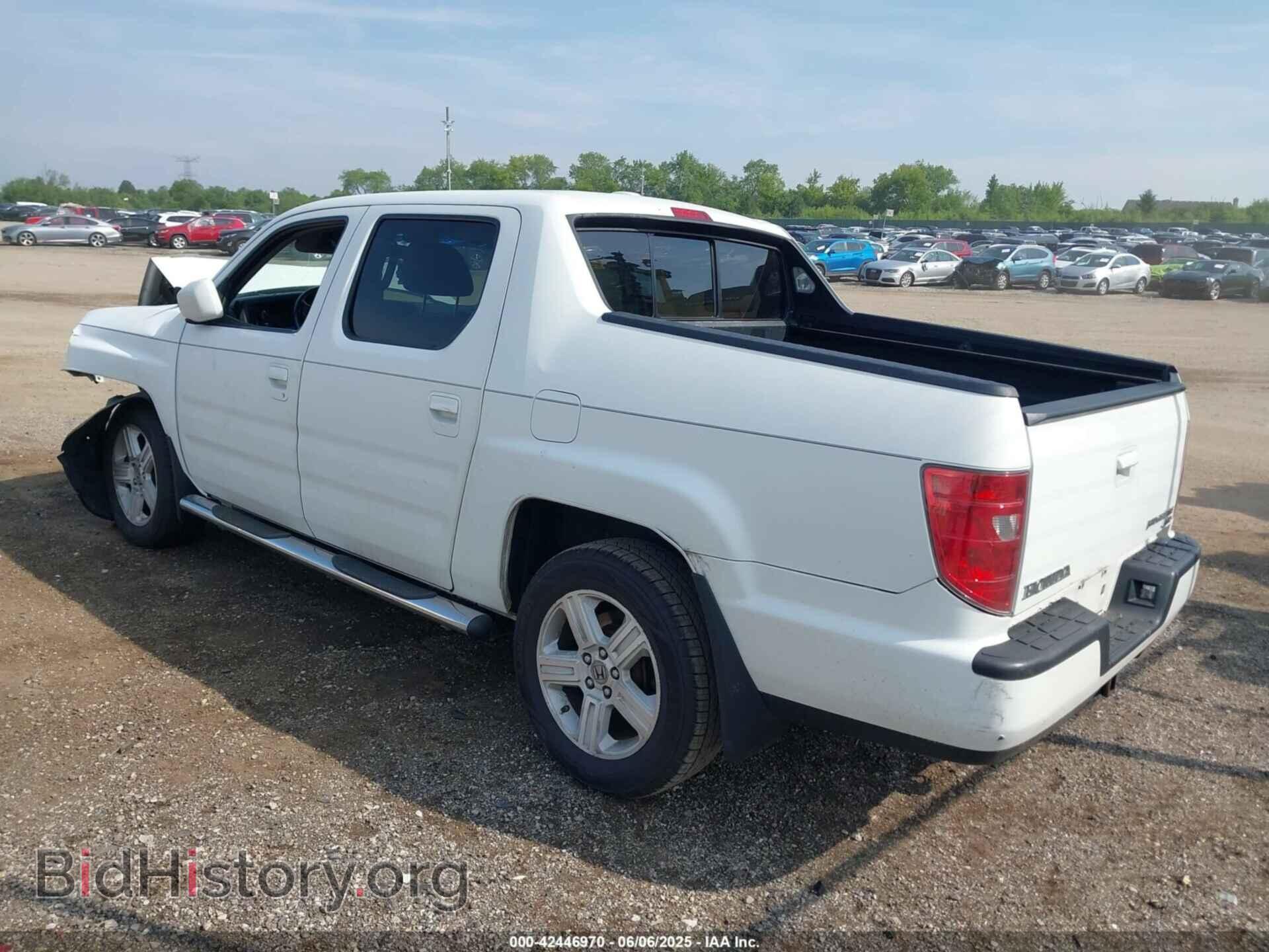 2011 HONDA RIDGELINE - VIN: 5FPYK1F53BB454292 - Фото 3