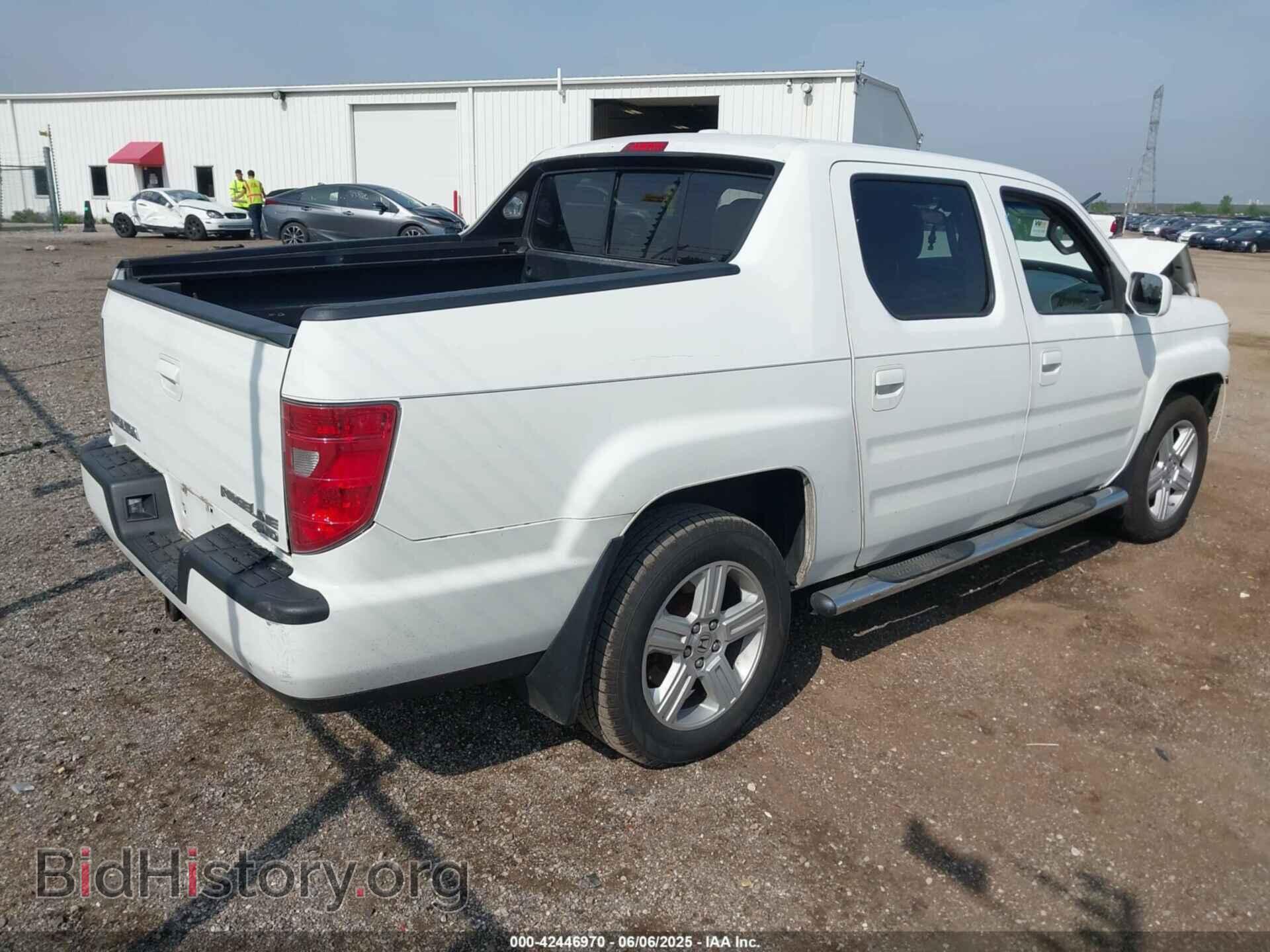 2011 HONDA RIDGELINE - VIN: 5FPYK1F53BB454292 - Фото 4