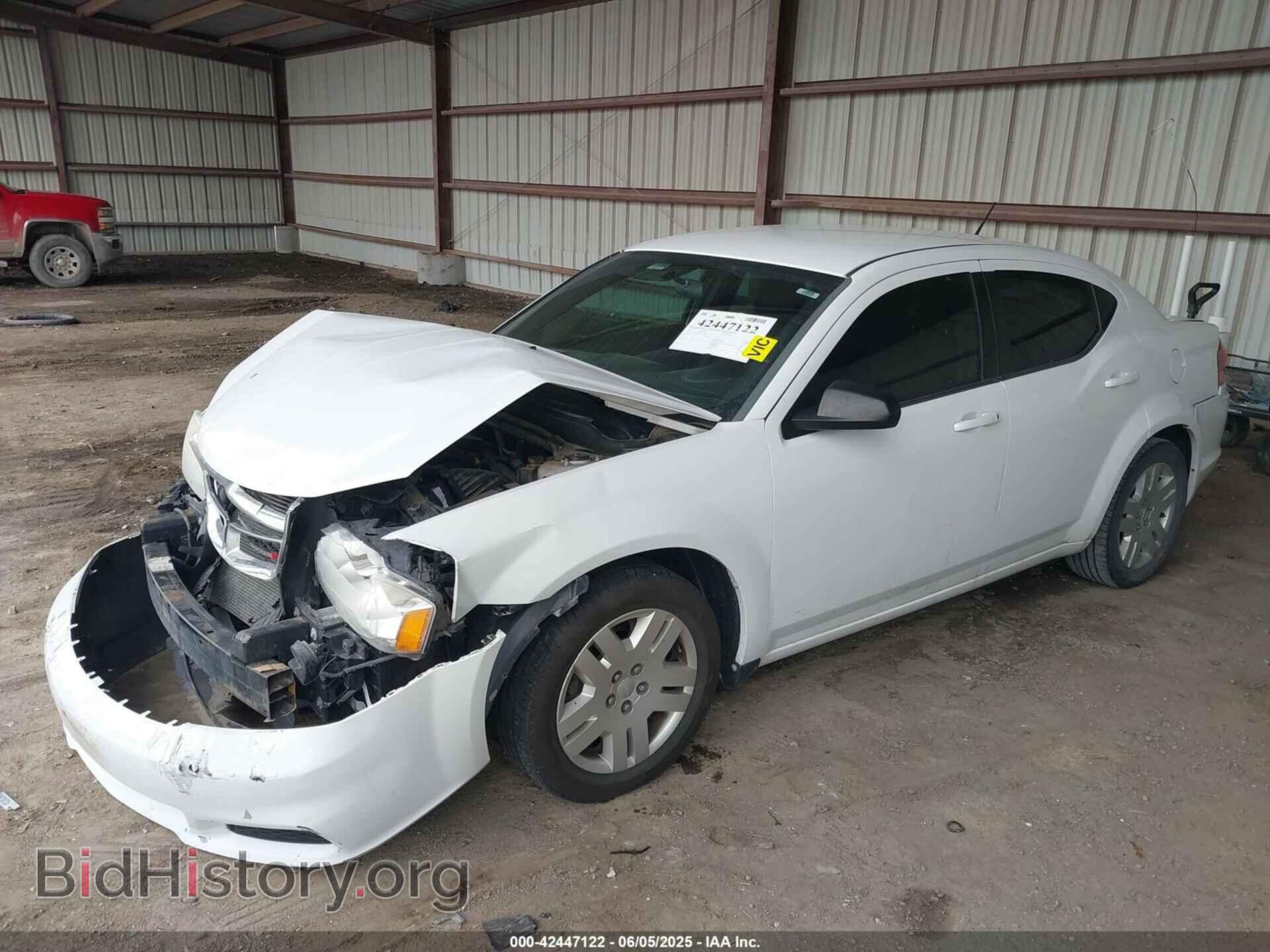 2013 DODGE AVENGER - VIN: 1C3CDZAB5DN741893 - Фото 2