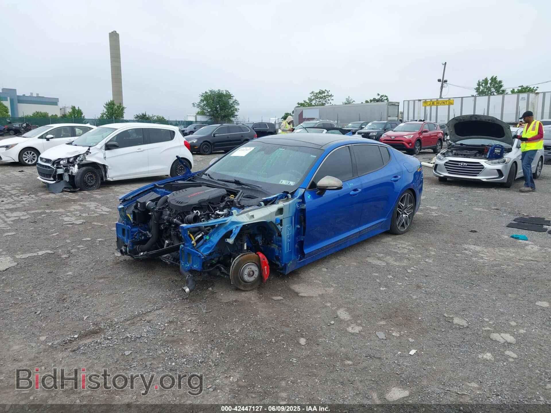 2022 KIA STINGER - VIN: KNAE45LC7N6108100 - Фото 2