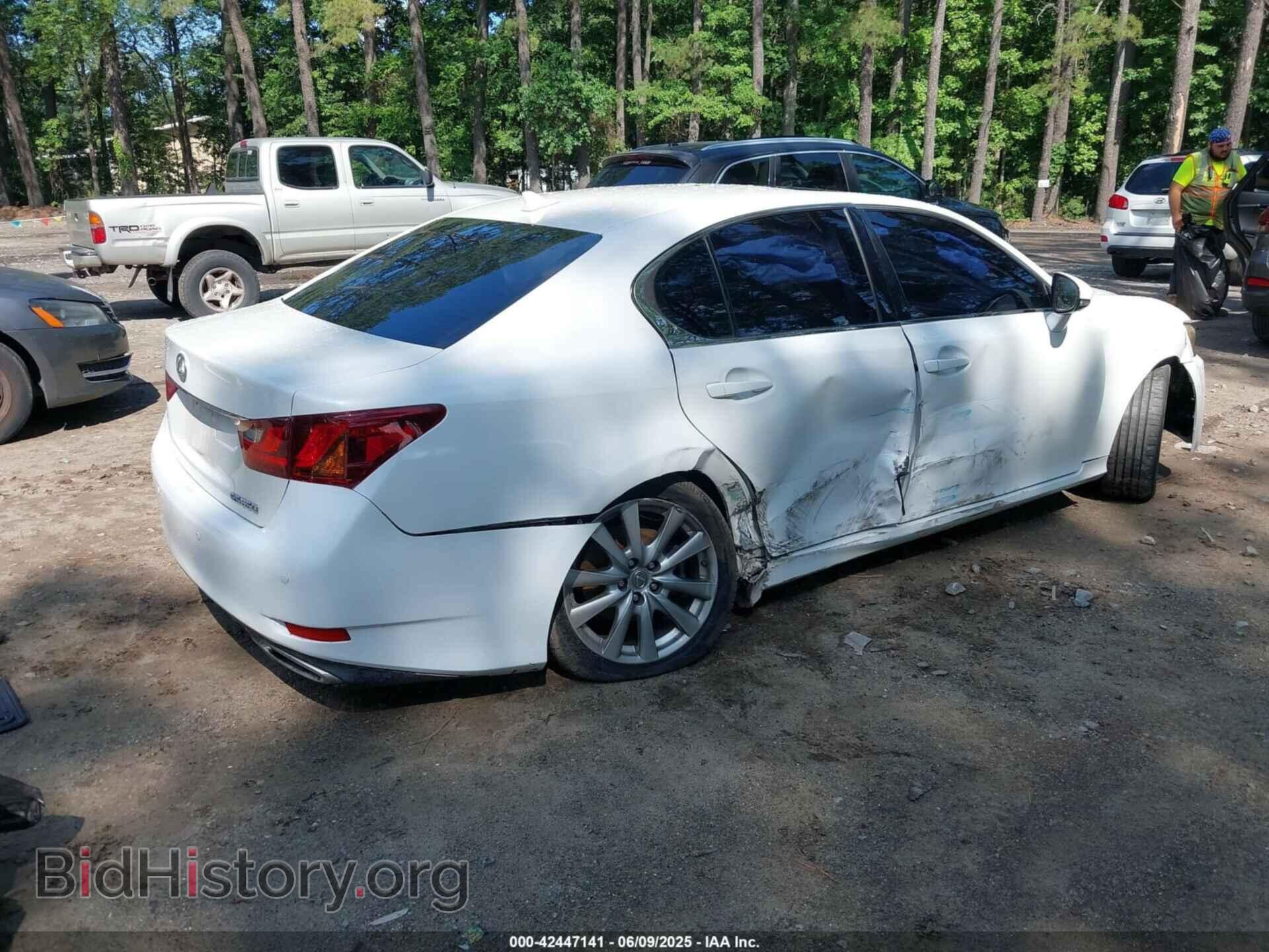 2013 LEXUS GS 350 - VIN: JTHCE1BL2D5013206 - Фото 4