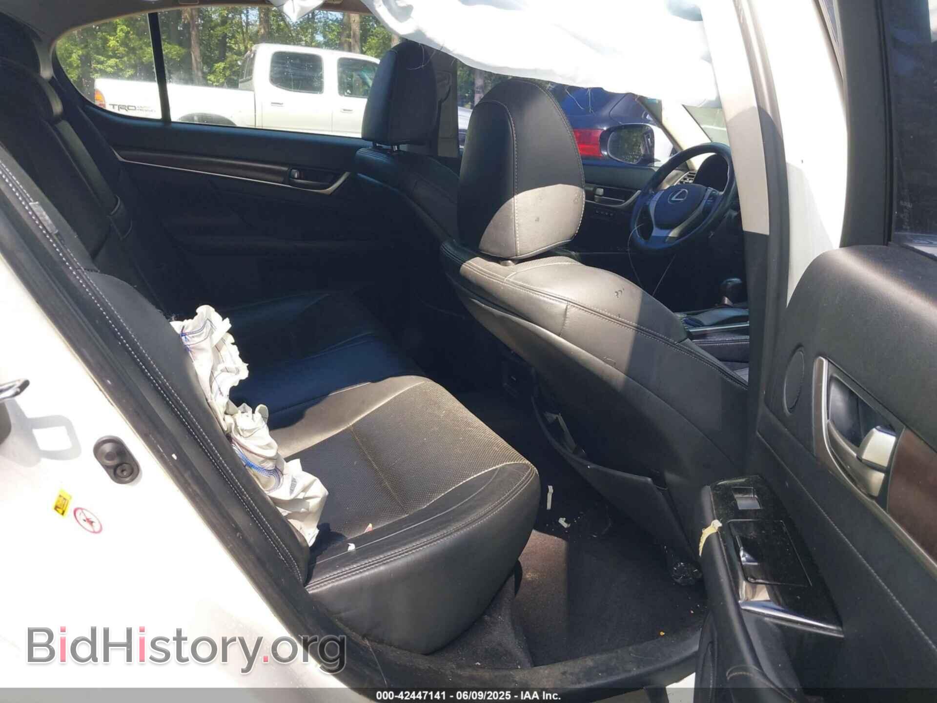 2013 LEXUS GS 350 - VIN: JTHCE1BL2D5013206 - Фото 8