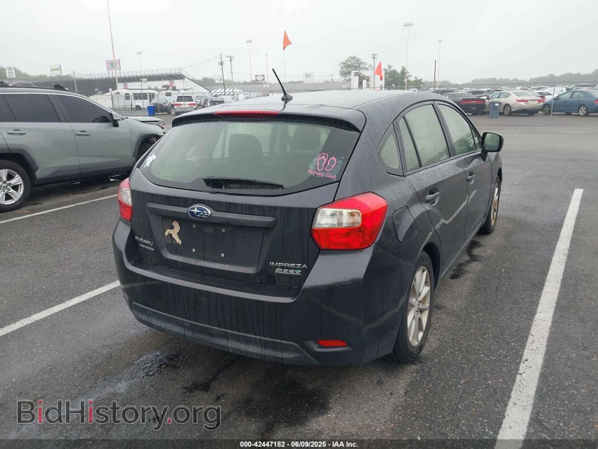 2014 SUBARU IMPREZA - VIN: JF1GPAC62E8263363 - Фото 4