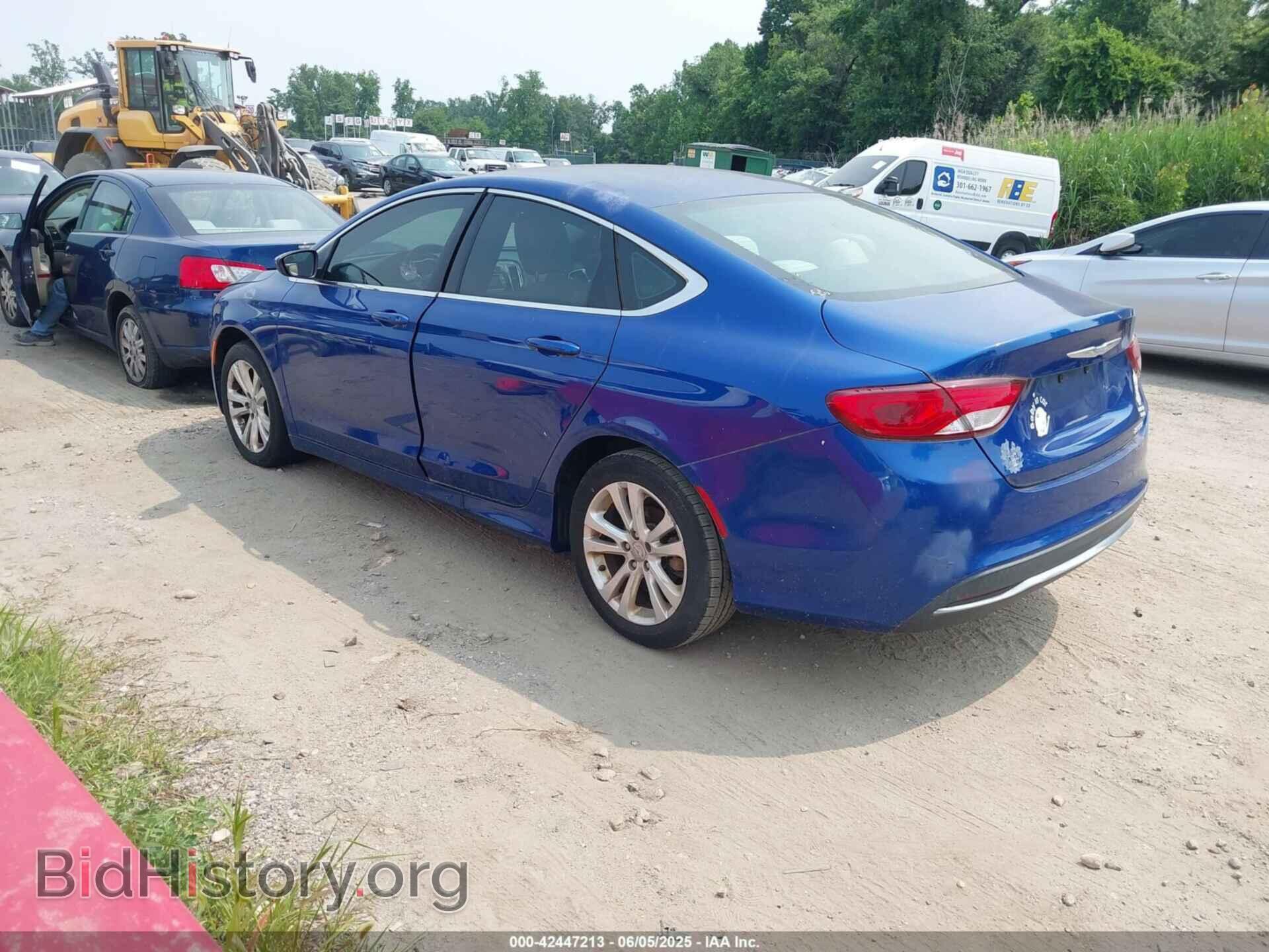2015 CHRYSLER 200 - VIN: 1C3CCCABXFN568844 - Фото 3