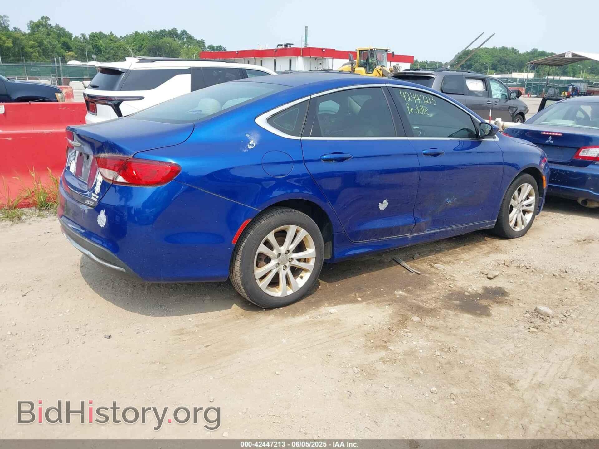 2015 CHRYSLER 200 - VIN: 1C3CCCABXFN568844 - Фото 4