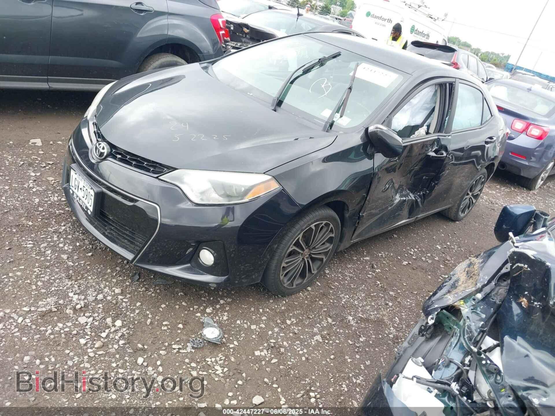 2014 TOYOTA COROLLA - VIN: 2T1BURHE6EC005685 - Фото 2