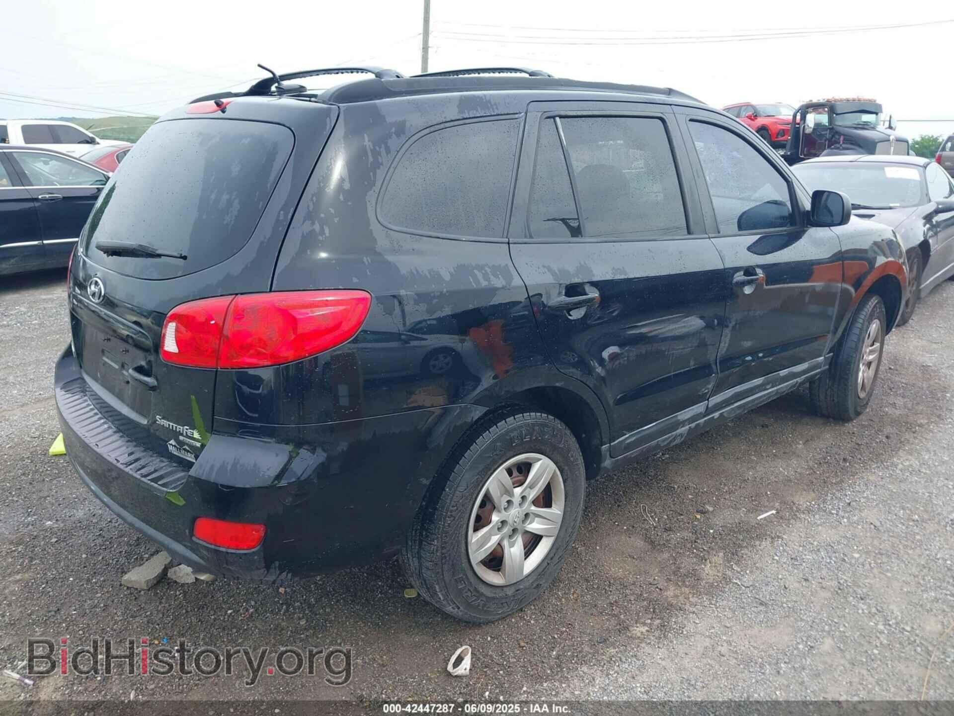 2009 HYUNDAI SANTA FE - VIN: 5NMSG73DX9H238589 - Фото 4