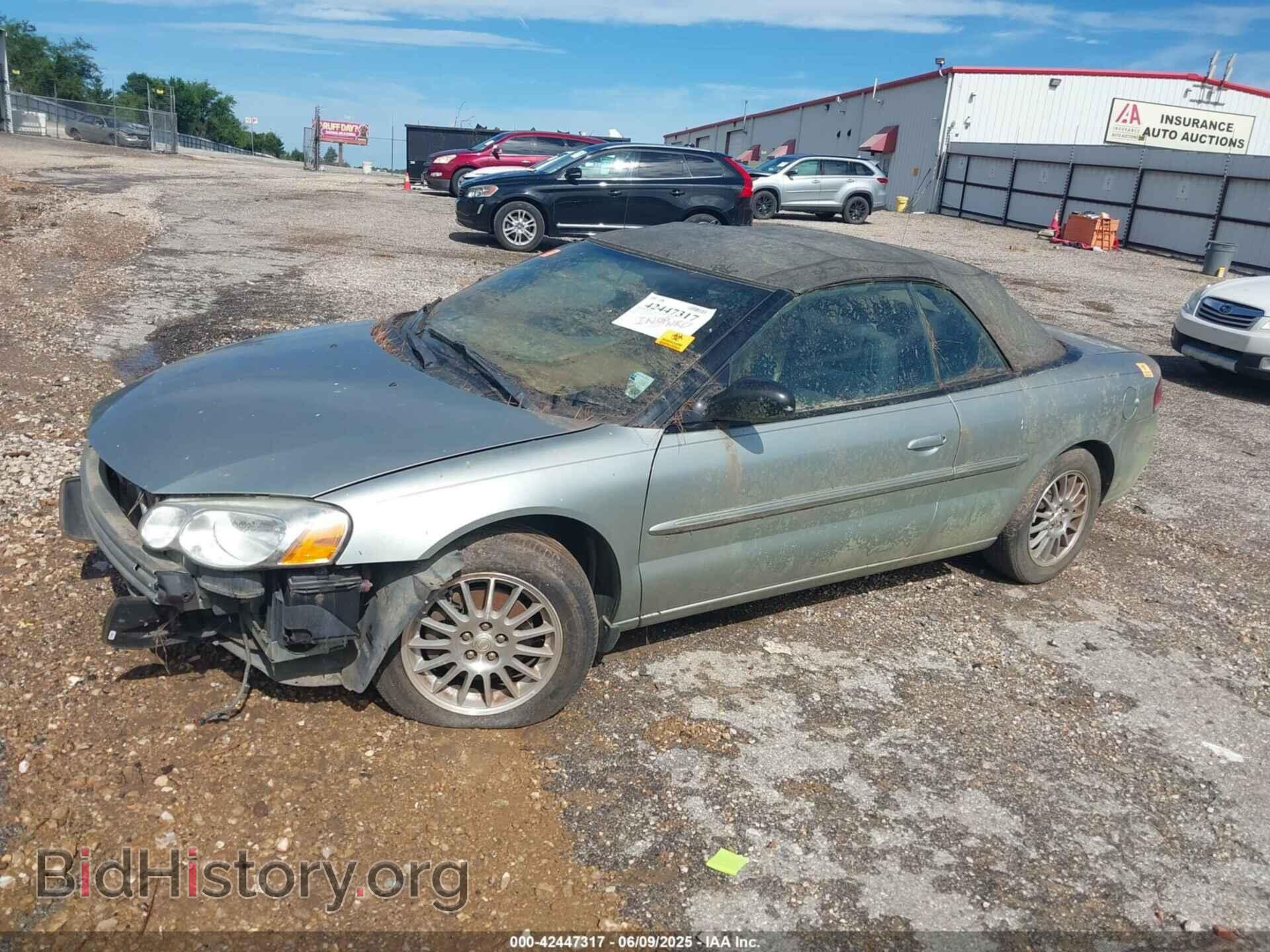 2005 CHRYSLER SEBRING - VIN: 1C3EL55R25N567343 - Фото 2