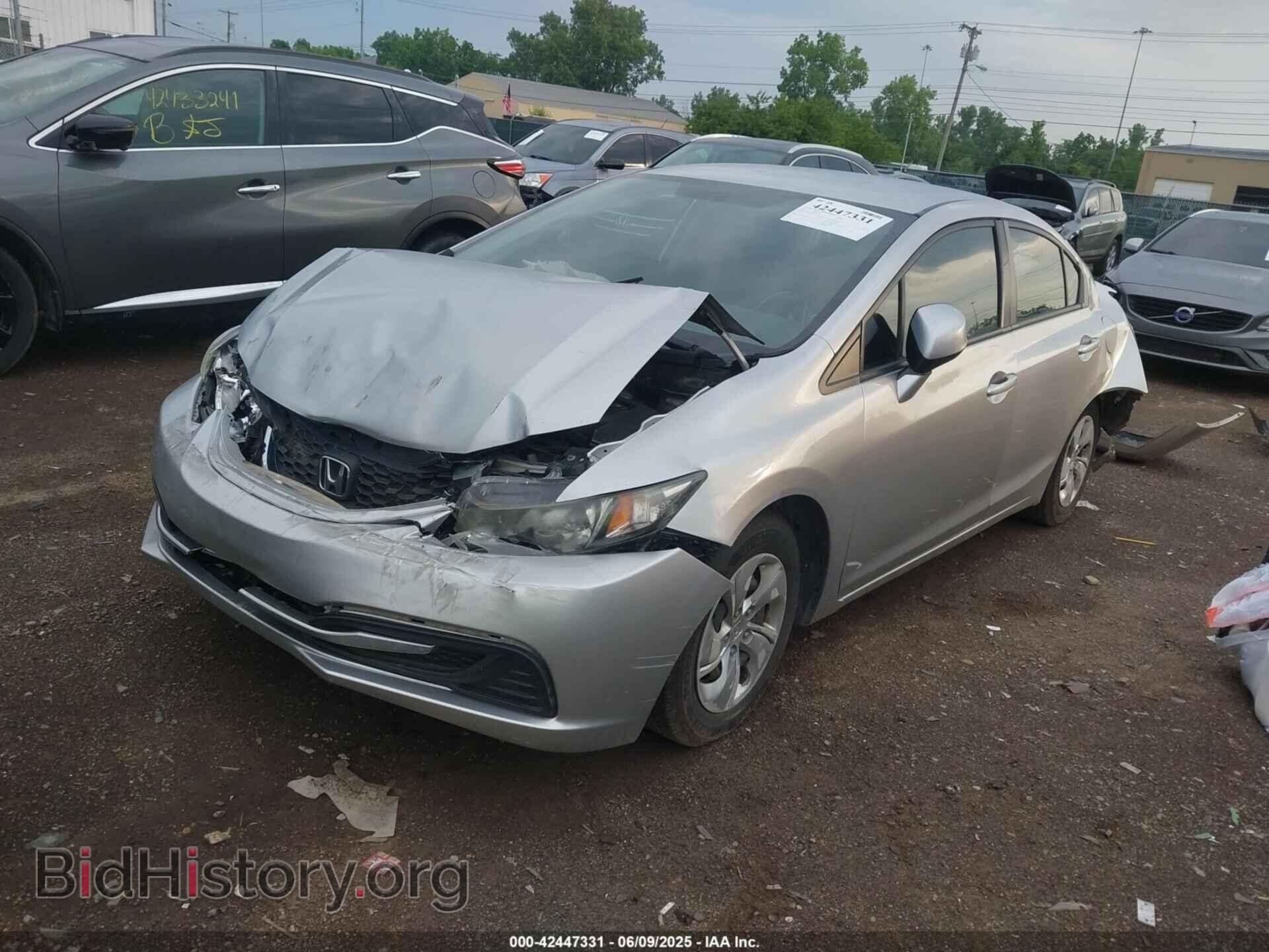 2013 HONDA CIVIC - VIN: 19XFB2F59DE039198 - Фото 2