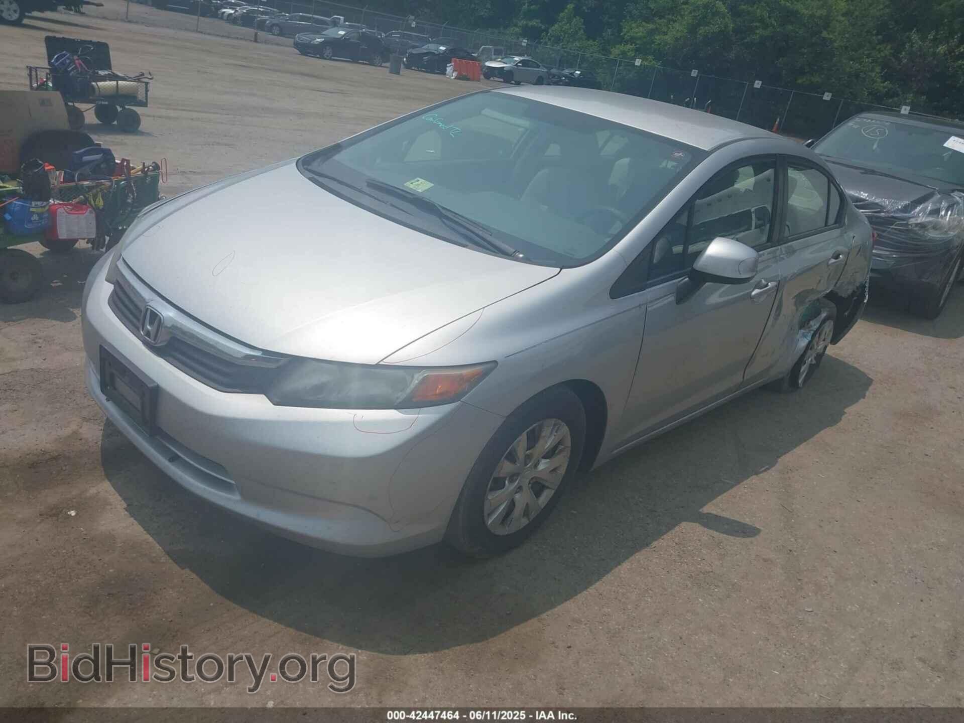 2012 HONDA CIVIC - VIN: 19XFB2F5XCE329951 - Фото 2