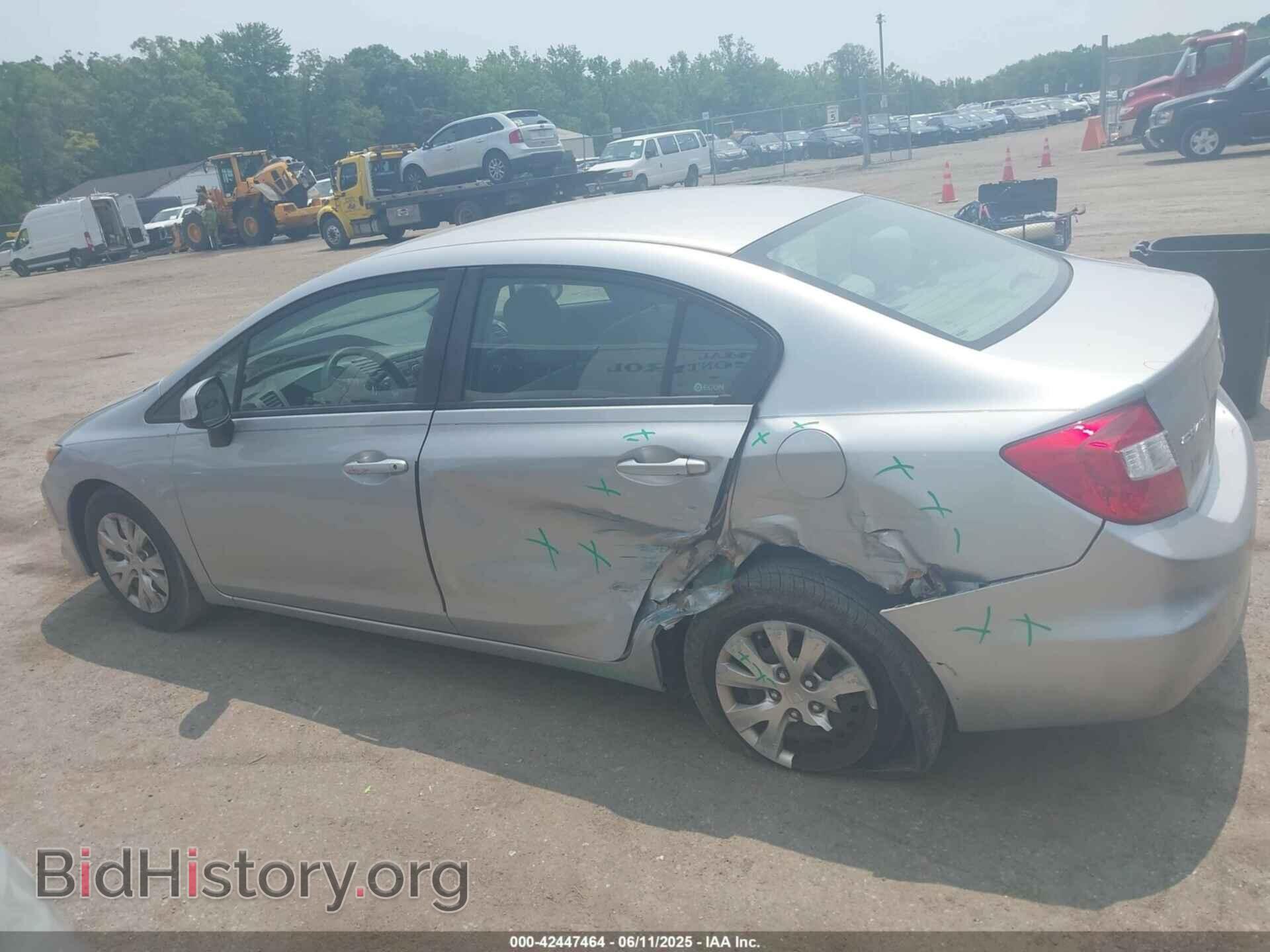2012 HONDA CIVIC - VIN: 19XFB2F5XCE329951 - Фото 14