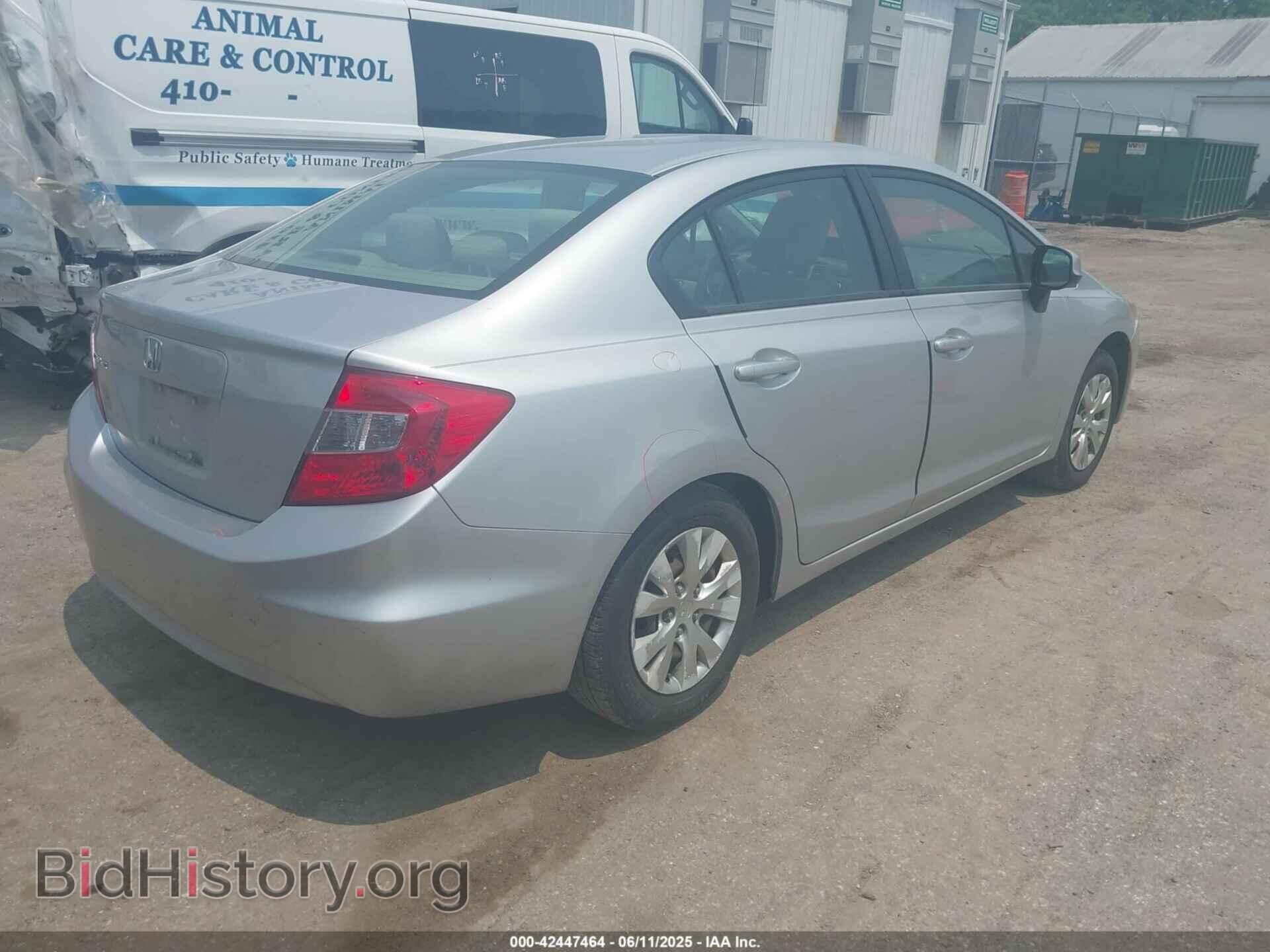 2012 HONDA CIVIC - VIN: 19XFB2F5XCE329951 - Фото 4