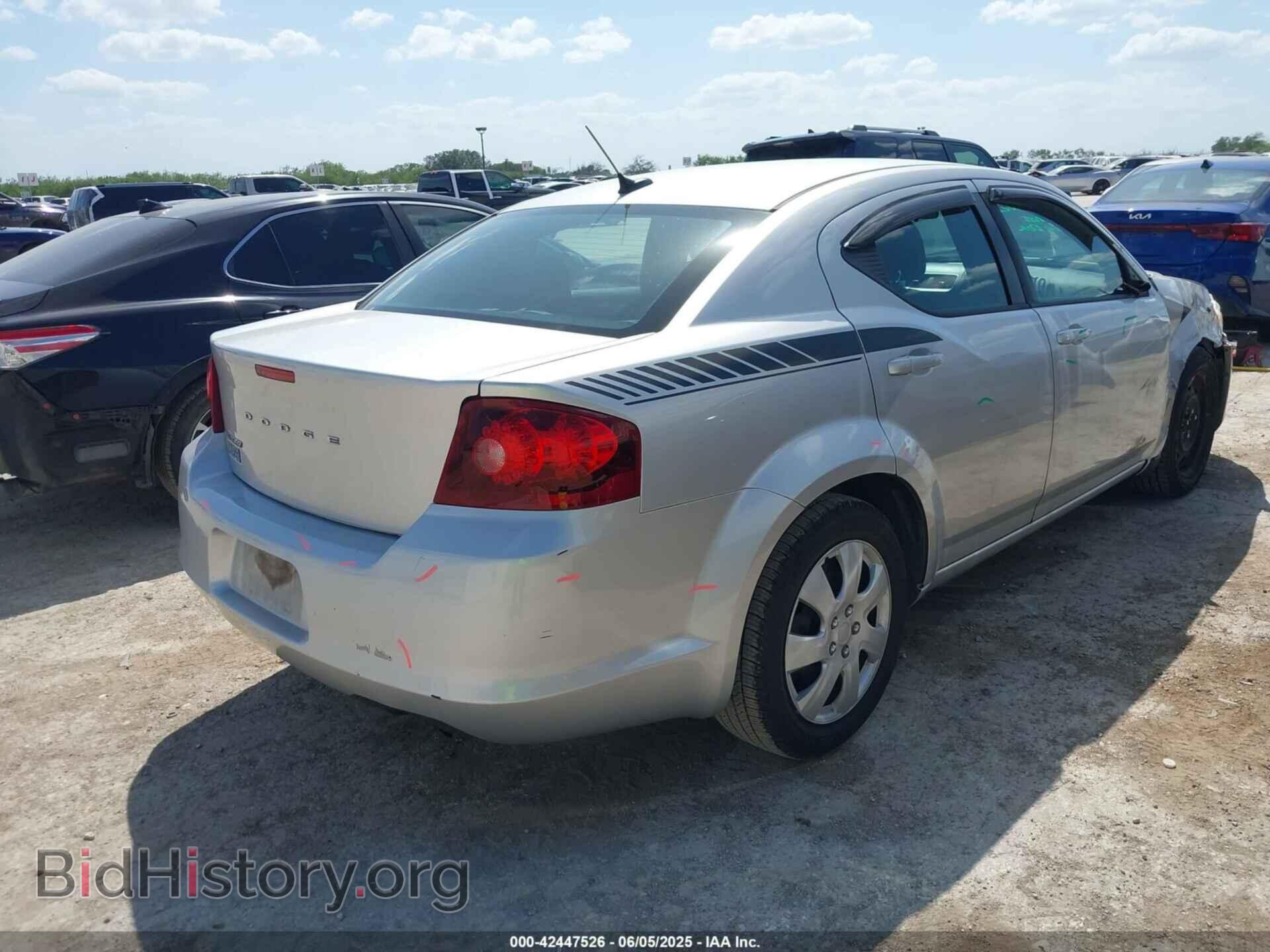 2012 DODGE AVENGER - VIN: 1C3CDZAB1CN133545 - Photo 4