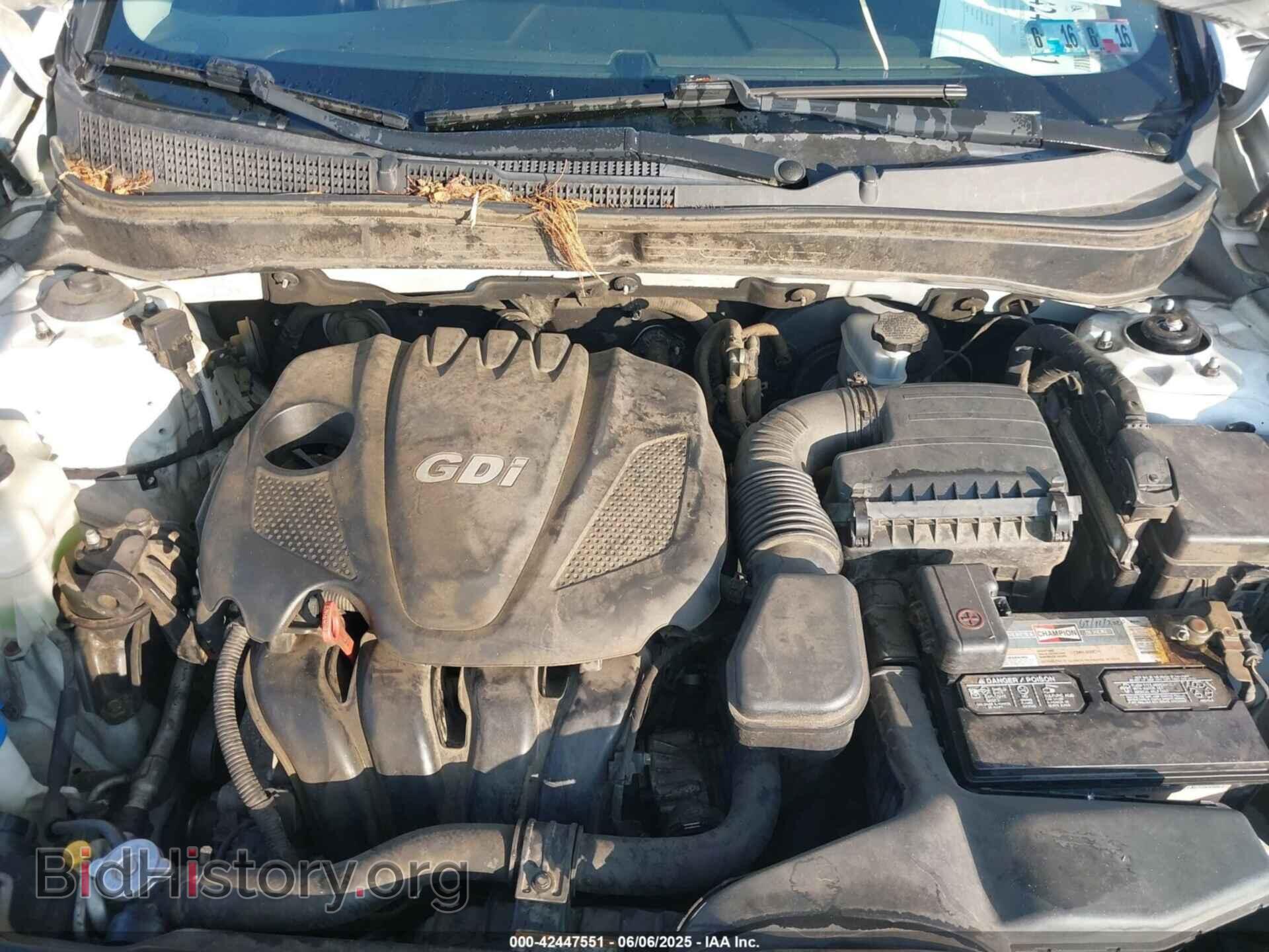 2011 HYUNDAI SONATA - VIN: 5NPEC4AC6BH300046 - Фото 10