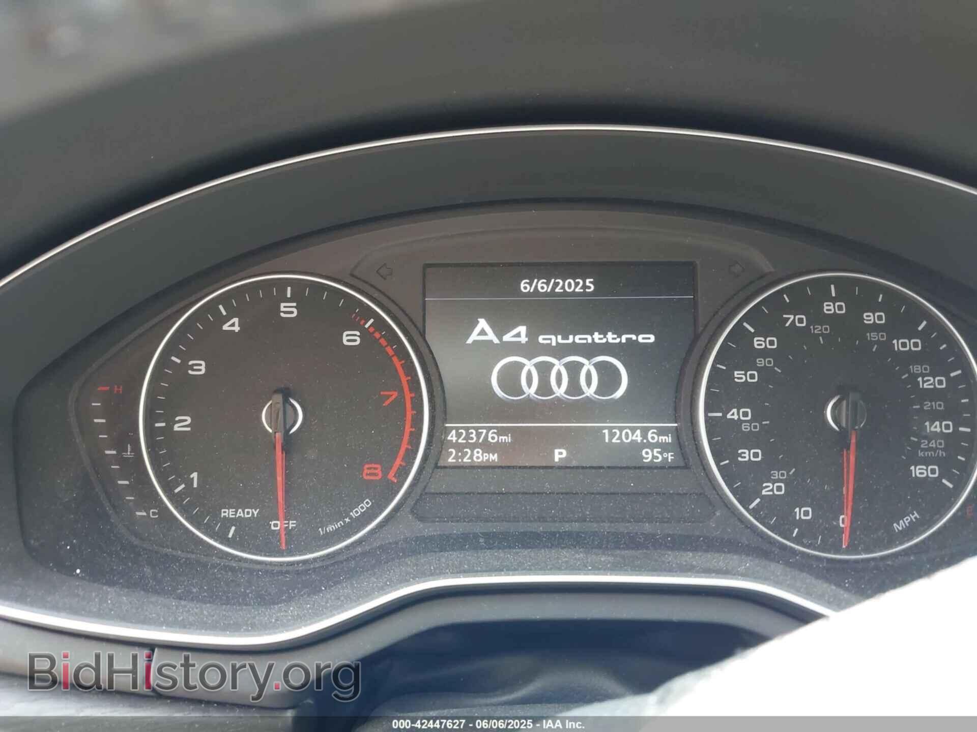 2017 AUDI A4 - VIN: WAUANAF40HN055906 - Фото 7