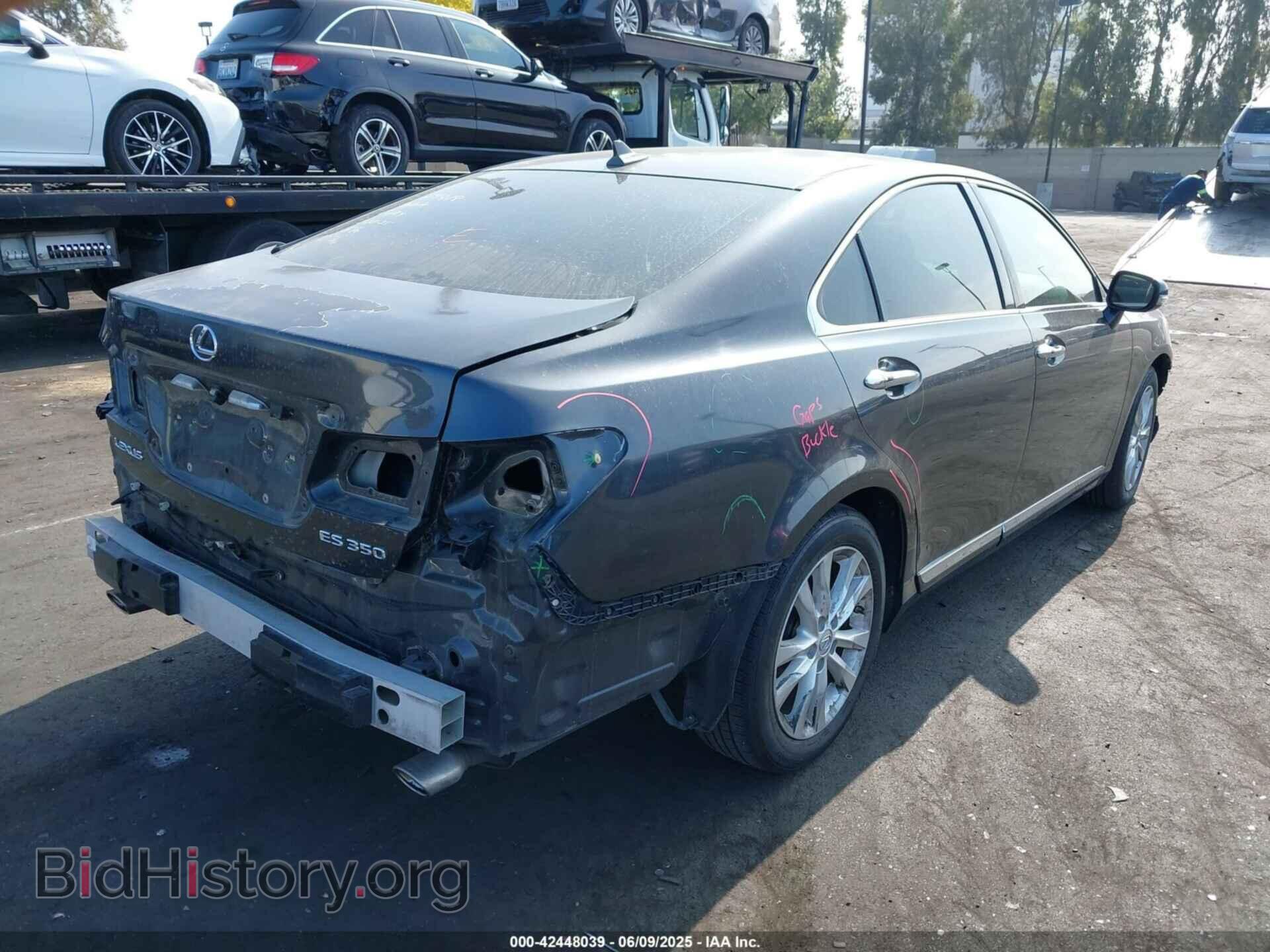 2011 LEXUS ES 350 - VIN: JTHBK1EG6B2430989 - Фото 4