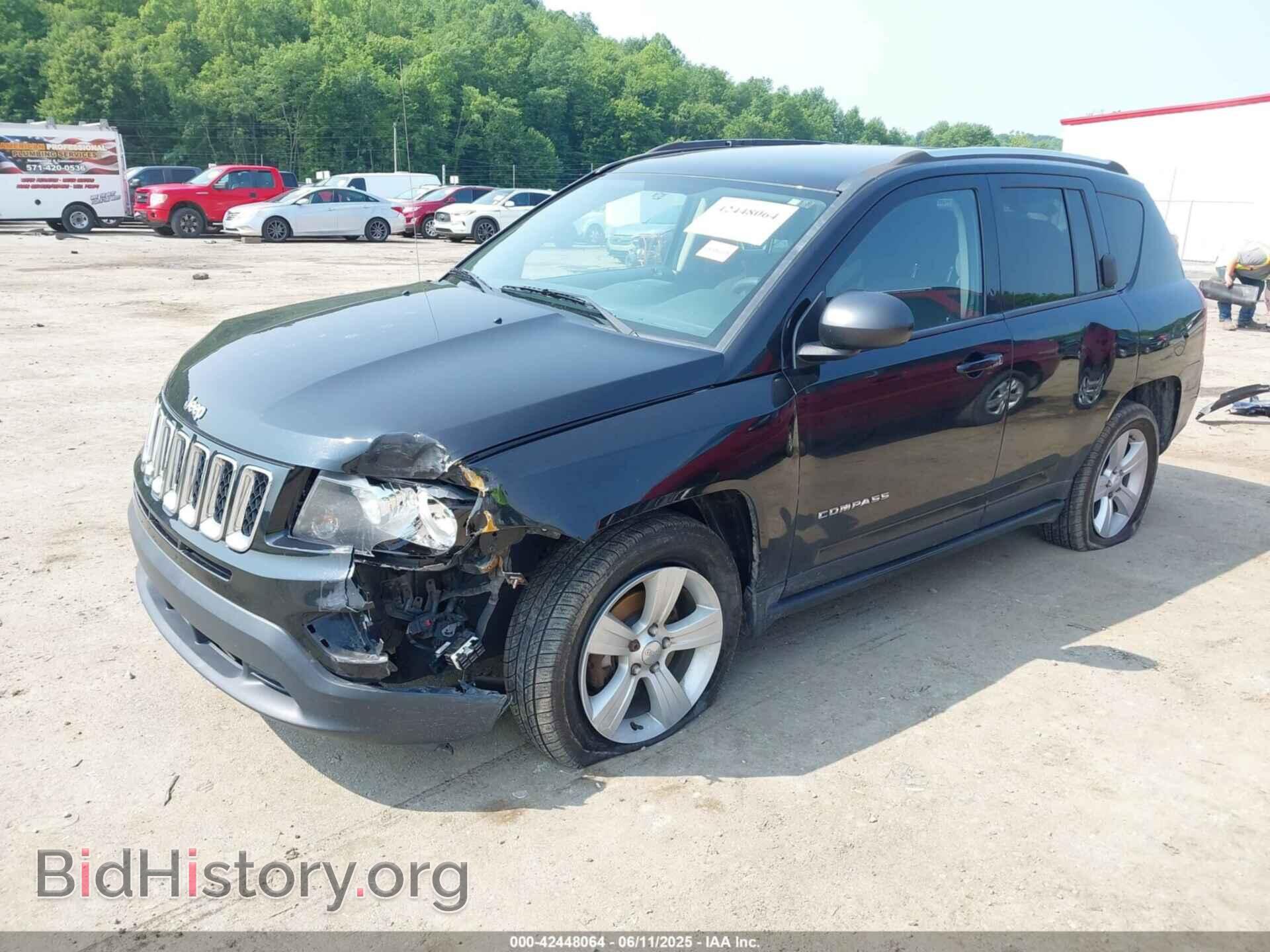 2014 JEEP COMPASS - VIN: 1C4NJDBB2ED800372 - Фото 2