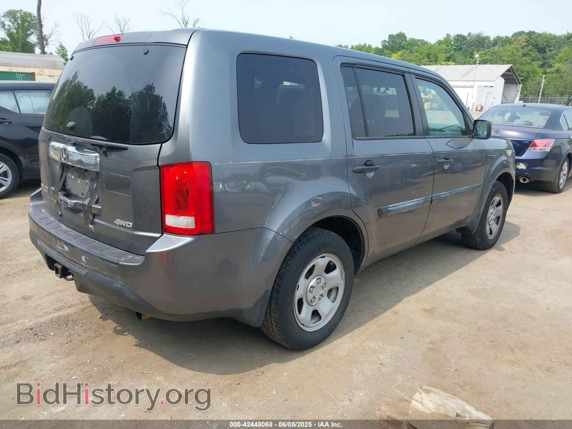 2013 HONDA PILOT - VIN: 5FNYF4H26DB052481 - Фото 4