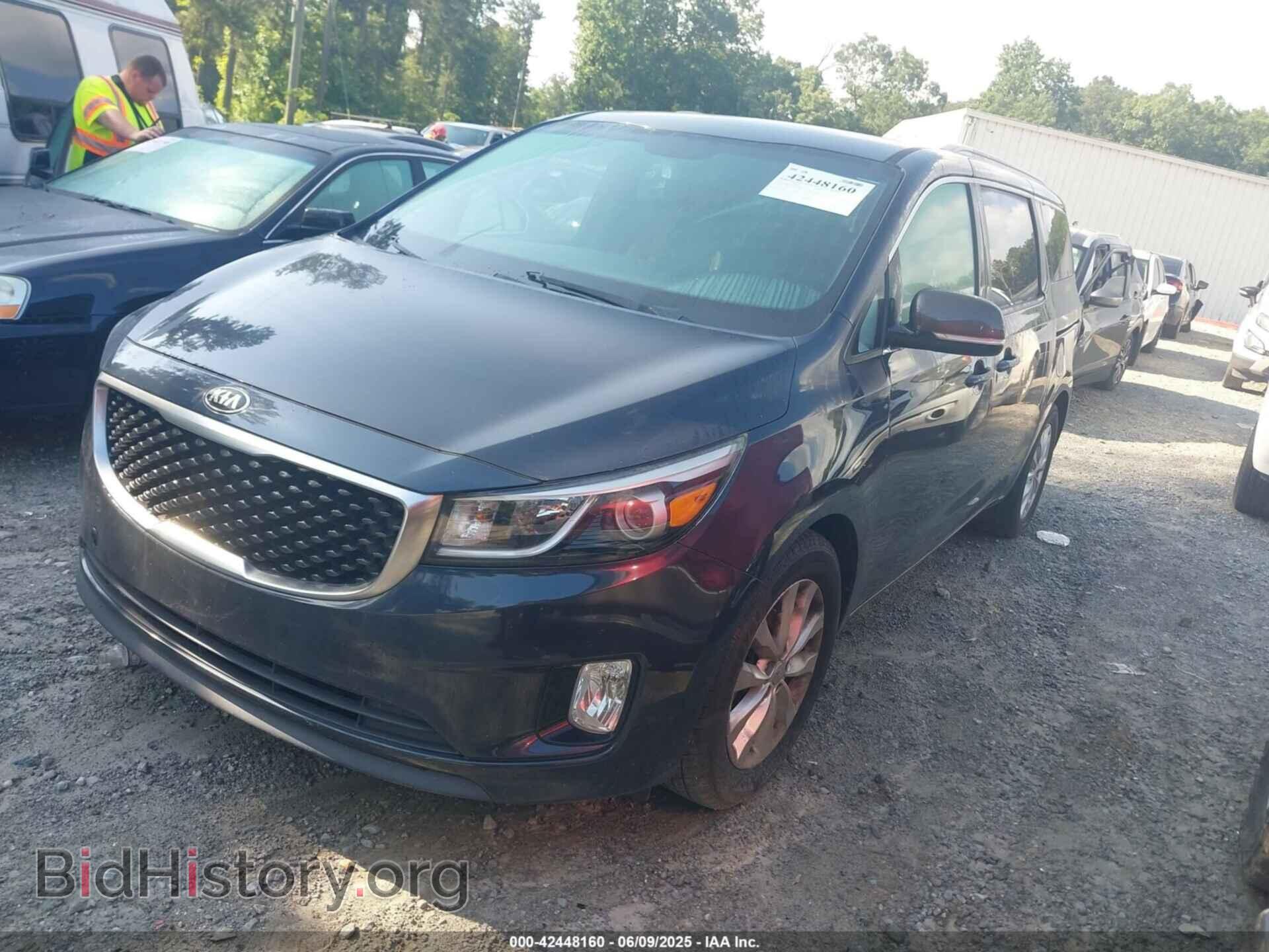 2015 KIA SEDONA - VIN: KNDMC5C19F6047480 - Фото 2
