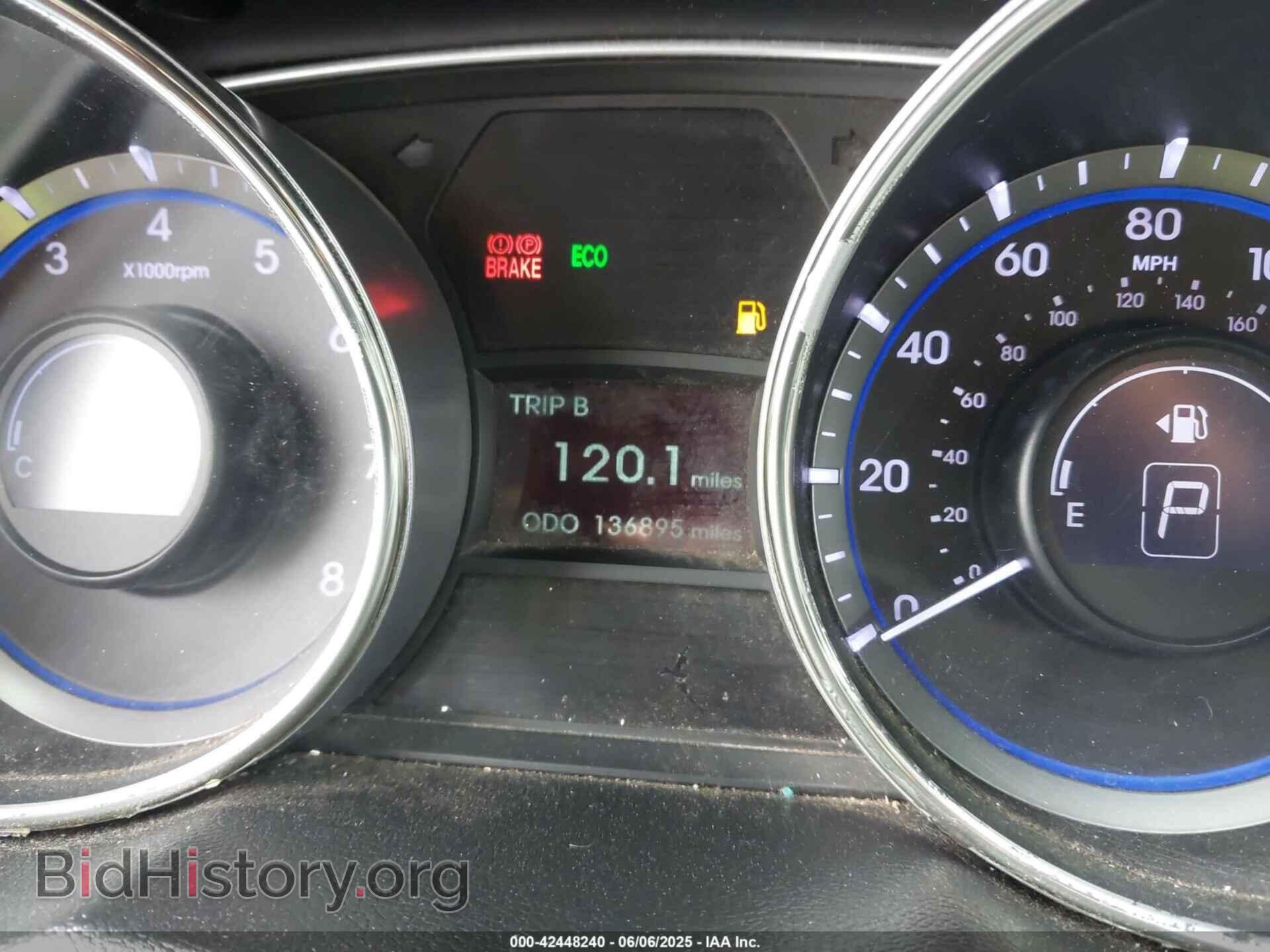 2012 HYUNDAI SONATA - VIN: 5NPEC4AC7CH371144 - Фото 7