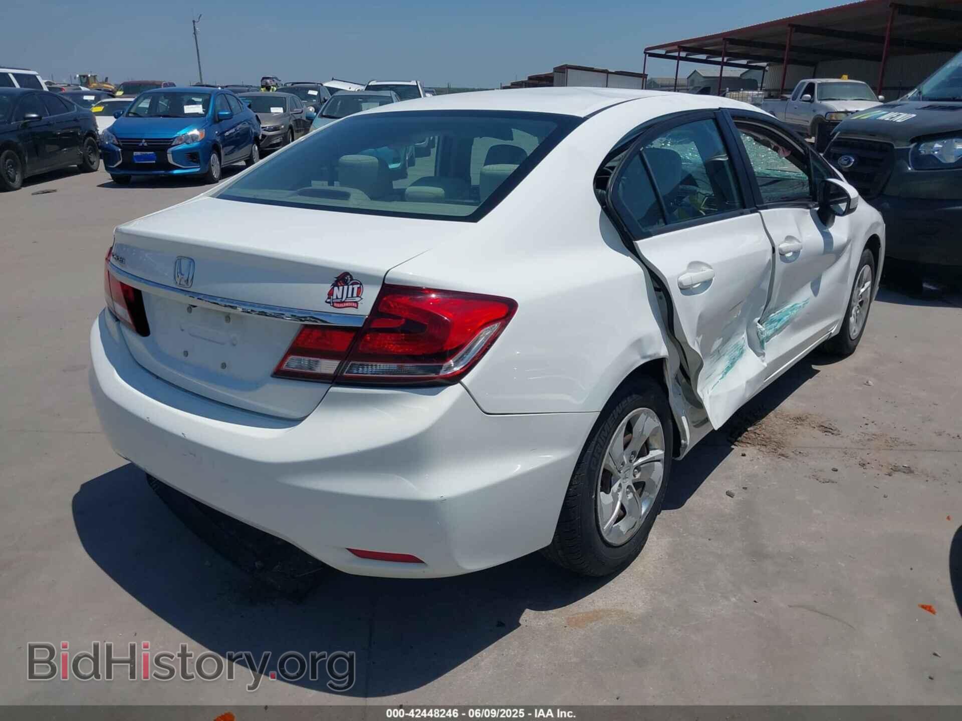 2014 HONDA CIVIC - VIN: 19XFB2F55EE243868 - Фото 4