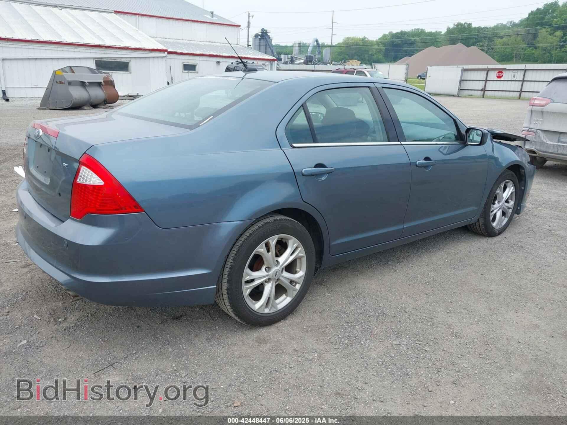2012 FORD FUSION - VIN: 3FAHP0HAXCR200826 - Фото 4