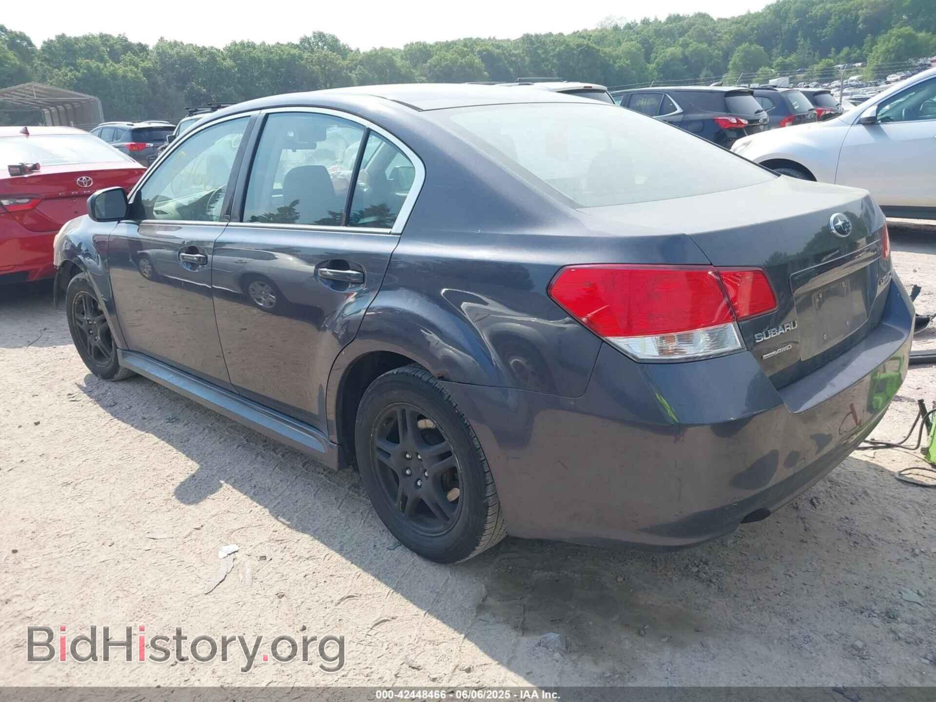 2010 SUBARU LEGACY - VIN: 4S3BMAA68A1237126 - Фото 3