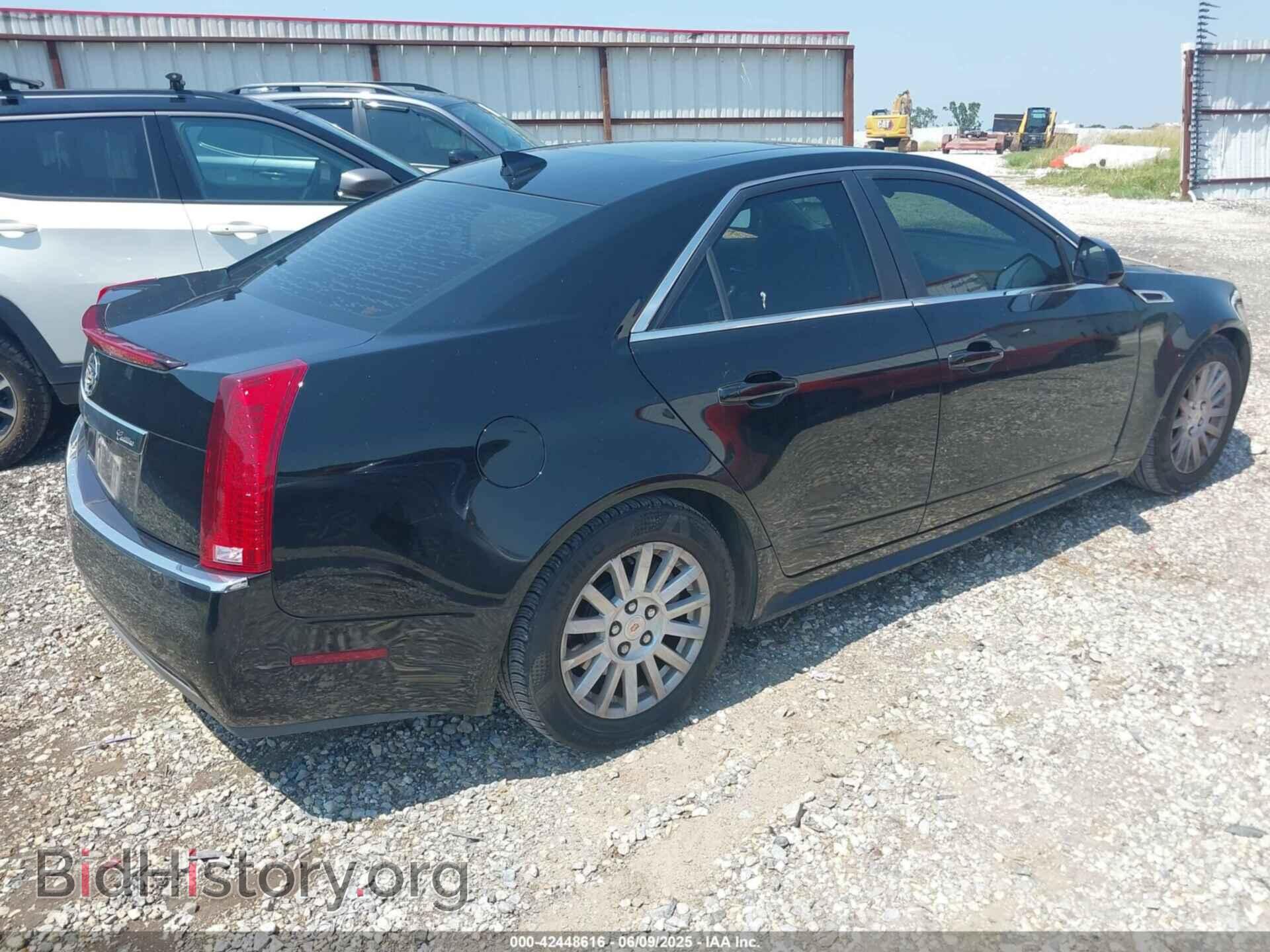 2013 CADILLAC CTS - VIN: 1G6DE5E55D0118722 - Фото 4