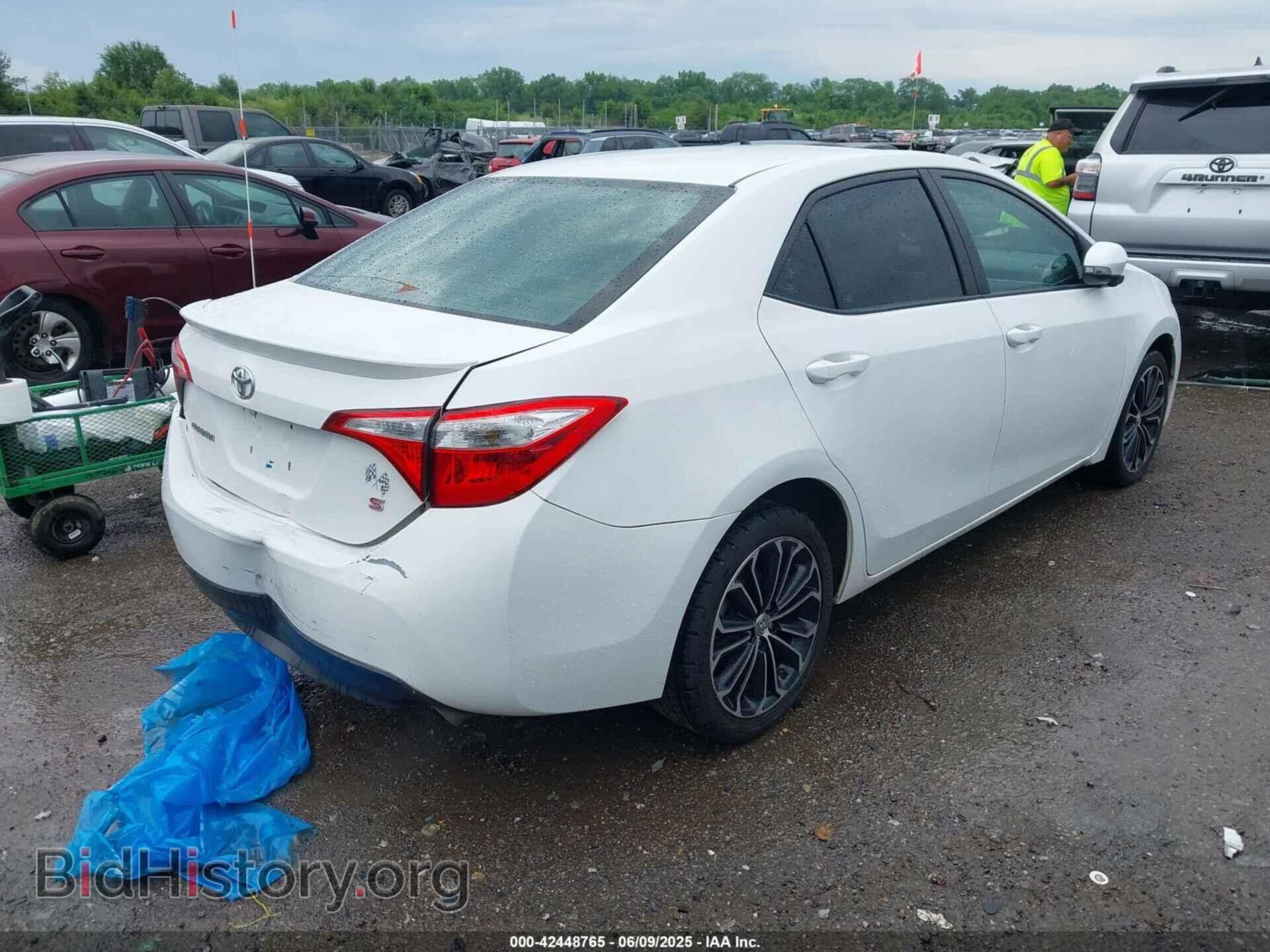 2015 TOYOTA COROLLA - VIN: 5YFBURHE6FP327454 - Фото 4