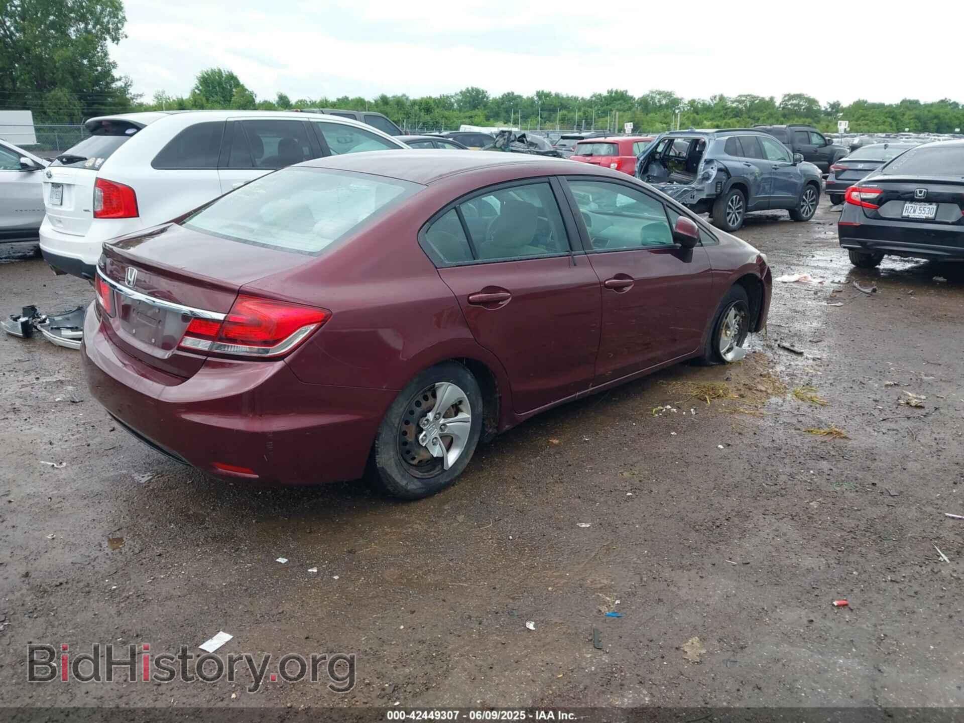 2013 HONDA CIVIC - VIN: 19XFB2F54DE047080 - Фото 4