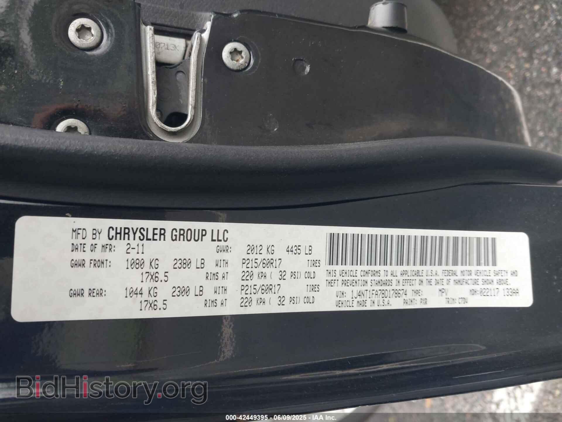 2014 JEEP COMPASS - VIN: 1C4NJCEA5ED522760 - Фото 9