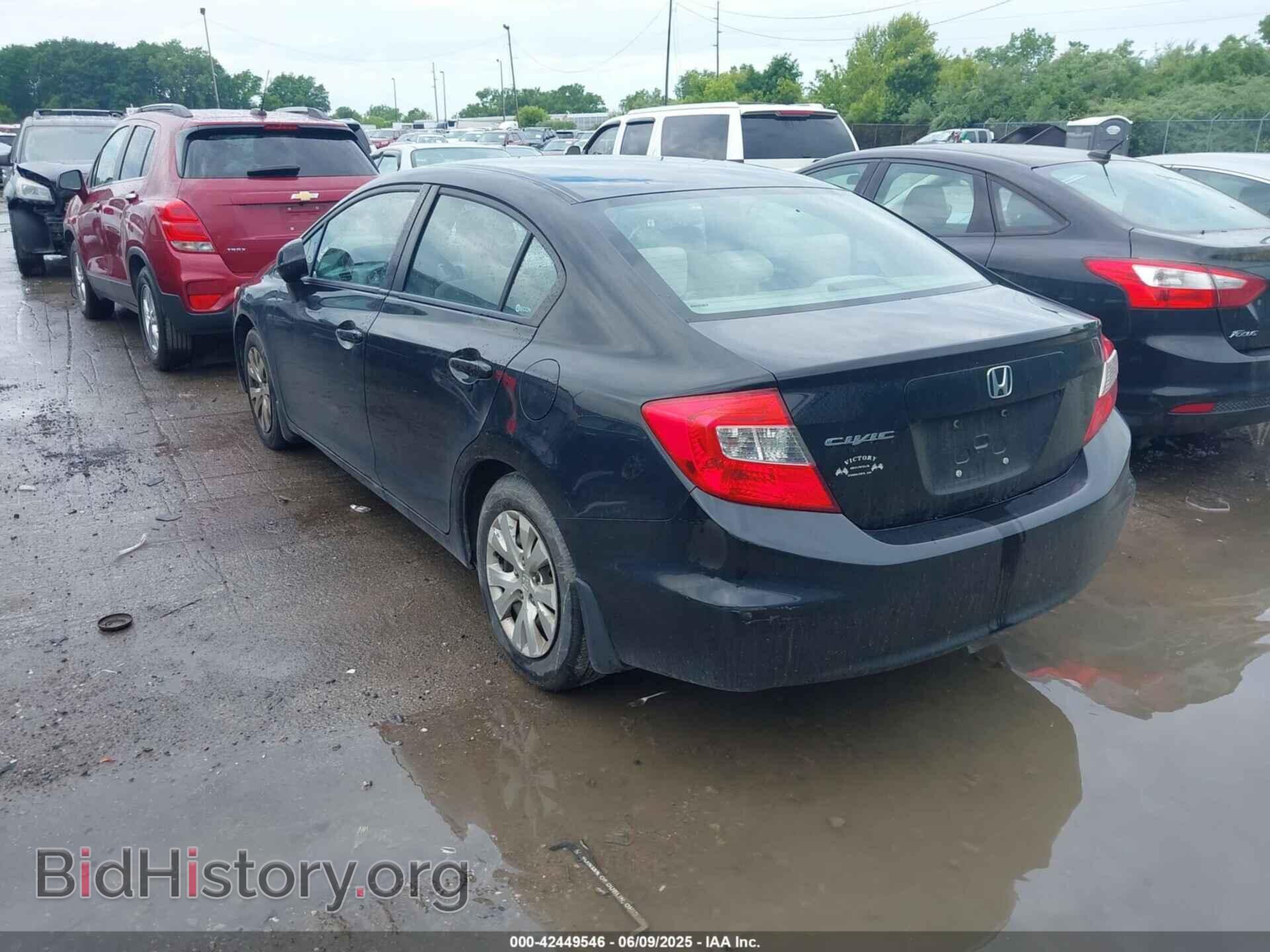 2012 HONDA CIVIC - VIN: 19XFB2F55CE034028 - Фото 3