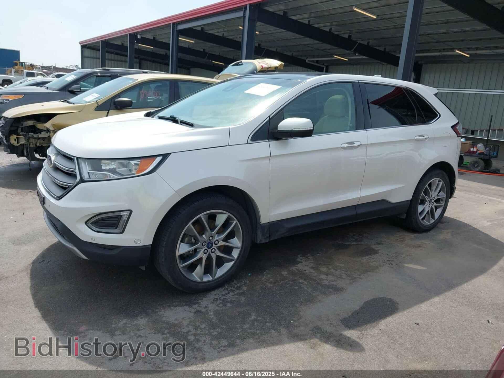 2015 FORD EDGE - VIN: 2FMPK4K91FBB95587 - Photo 2