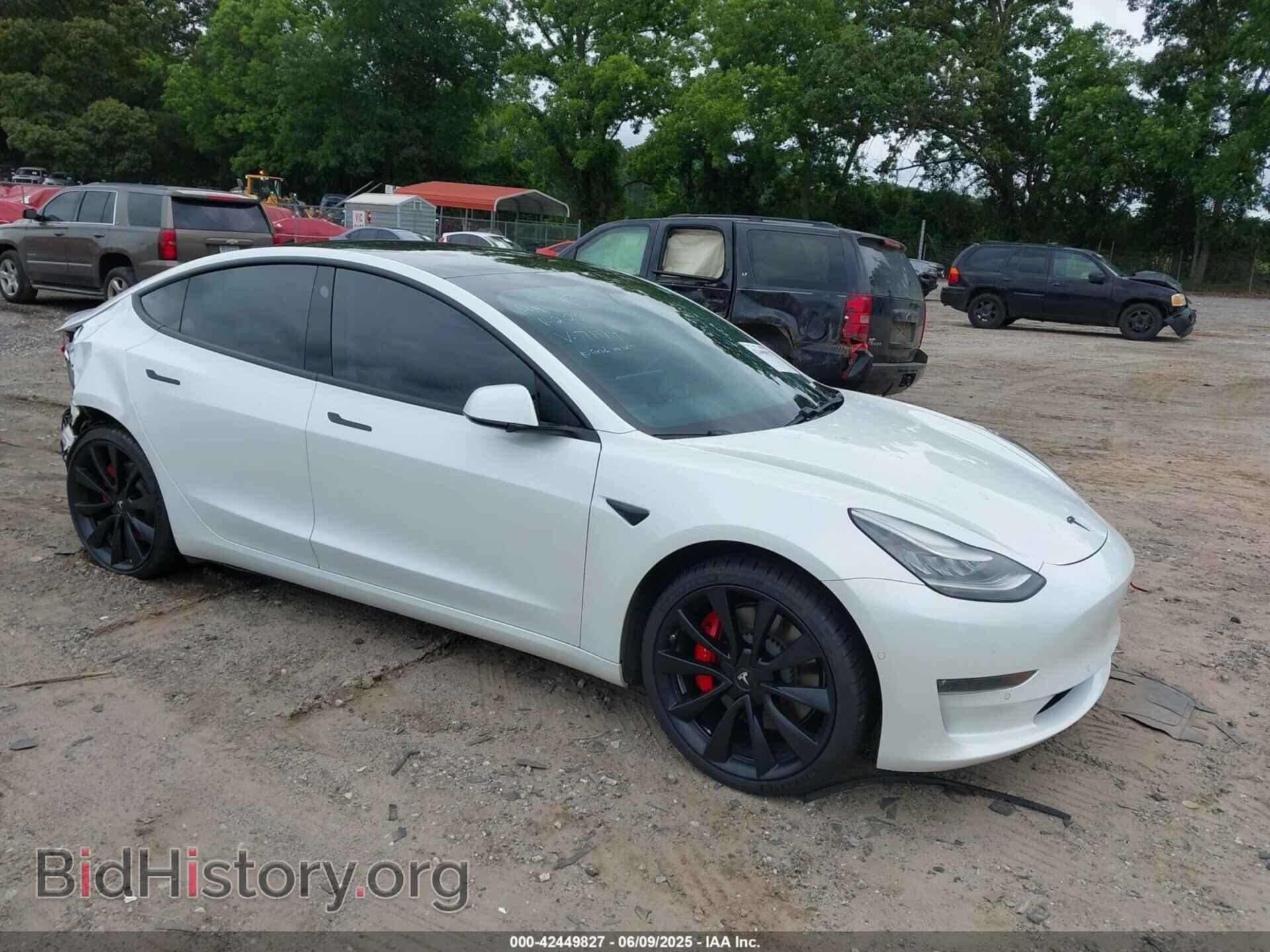 Photo 5YJ3E1EB6KF487174 - TESLA MODEL 3 2019