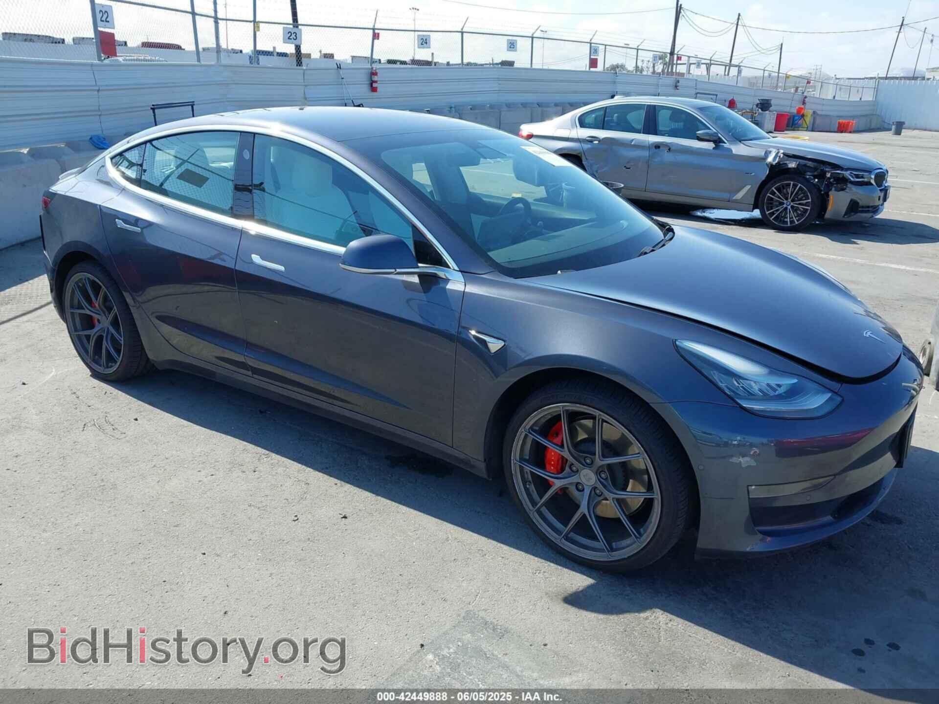Photo 5YJ3E1EB9JF075300 - TESLA MODEL 3 2018