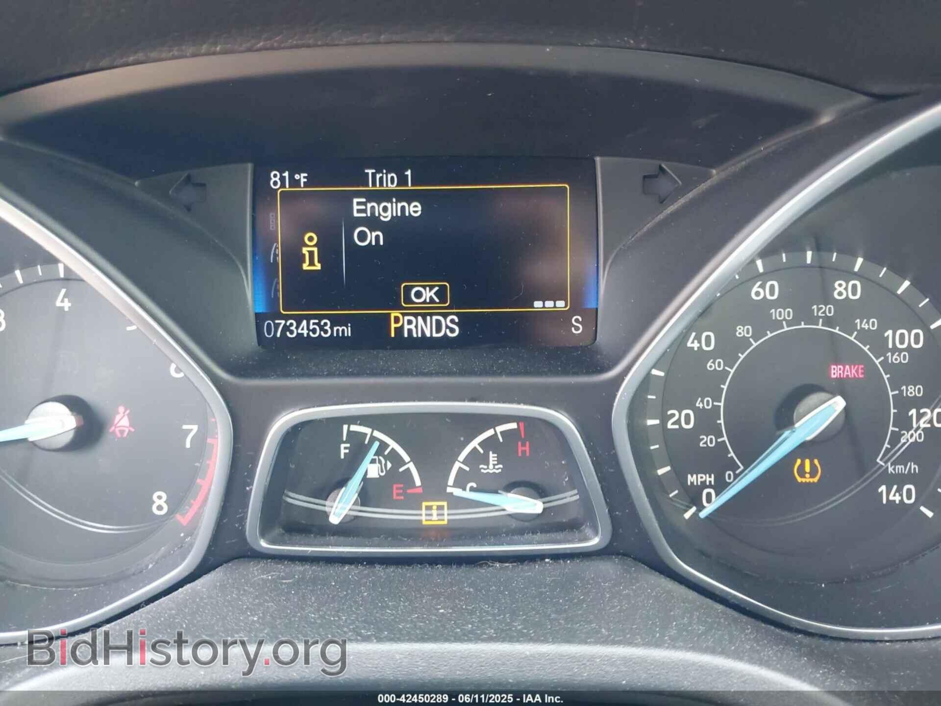 2016 FORD FOCUS - VIN: 1FADP3F25GL258603 - Фото 7