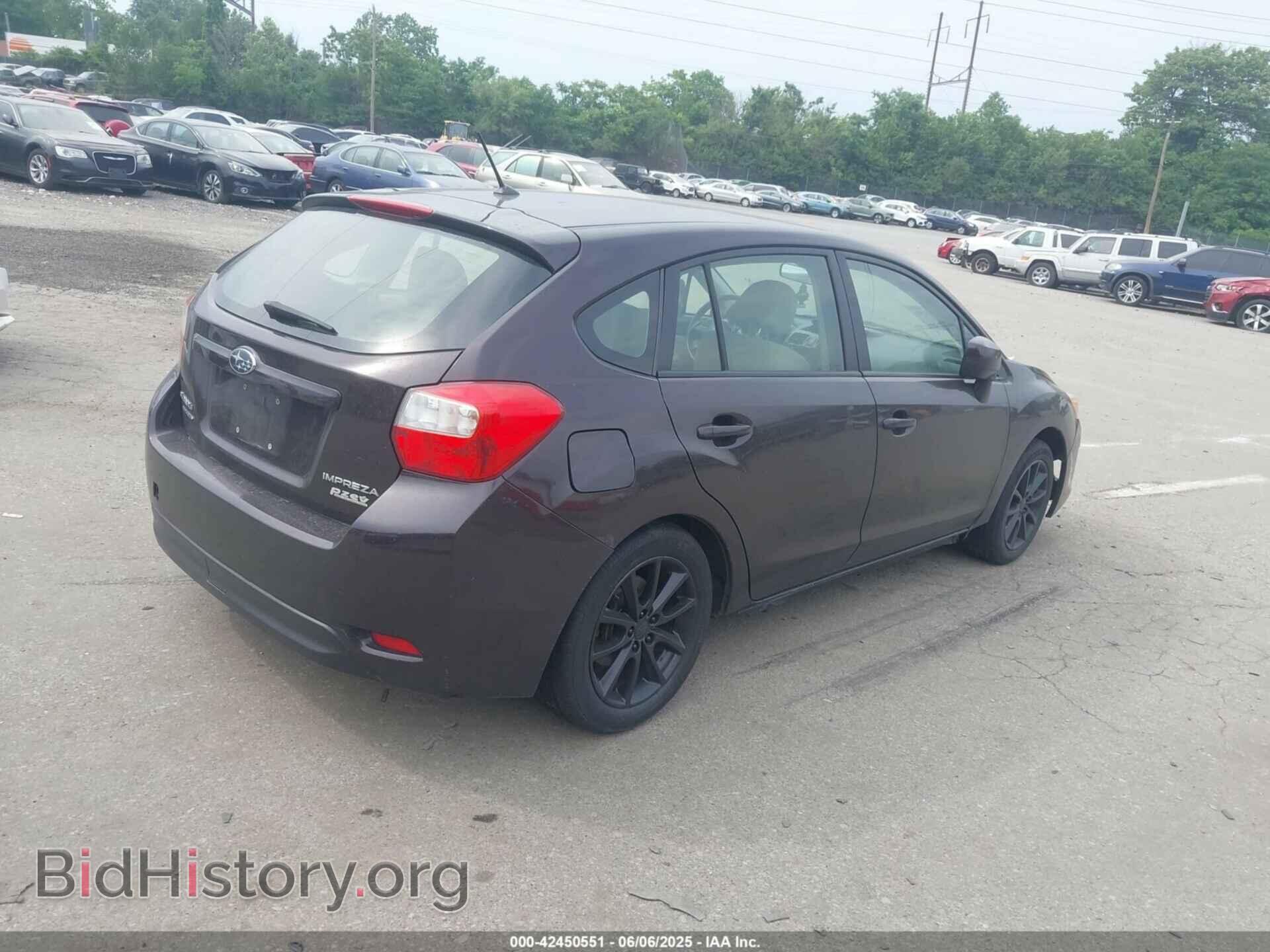 2012 SUBARU IMPREZA - VIN: JF1GPAC65CH207267 - Фото 4