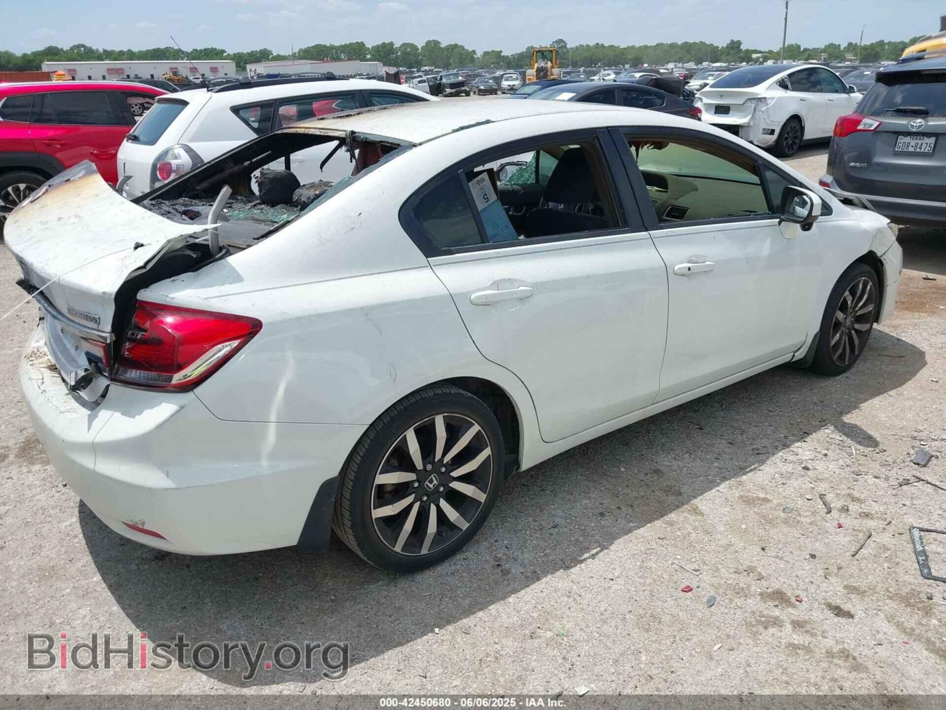 2015 HONDA CIVIC - VIN: 19XFB2F96FE067367 - Фото 4
