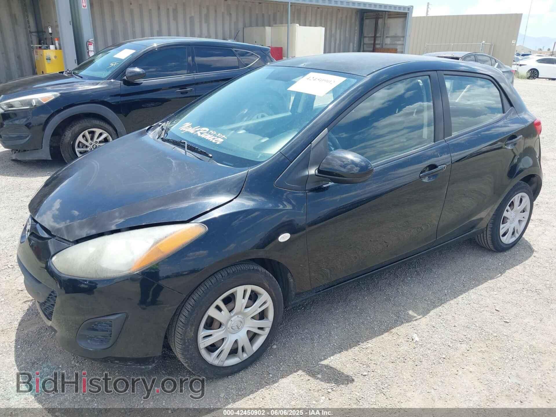 2014 MAZDA MAZDA2 - VIN: JM1DE1KY4E0172616 - Фото 2