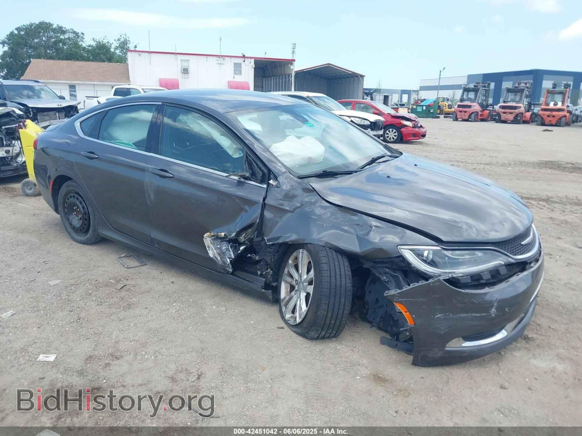 Фотография 1C3CCCAB1GN111745 - CHRYSLER 200 2016