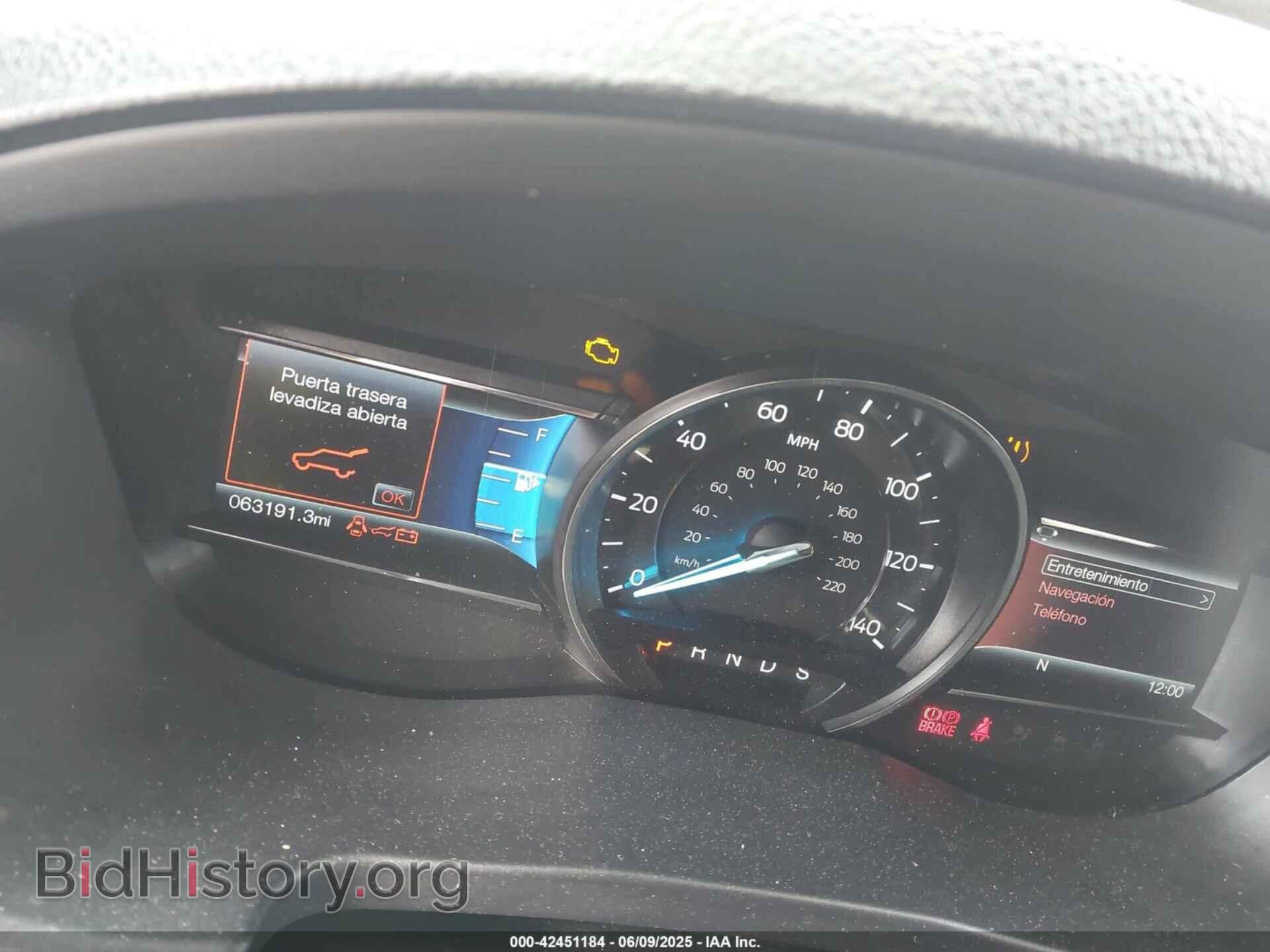 2017 FORD EXPLORER - VIN: 1FM5K8D81HGD14706 - Фото 7